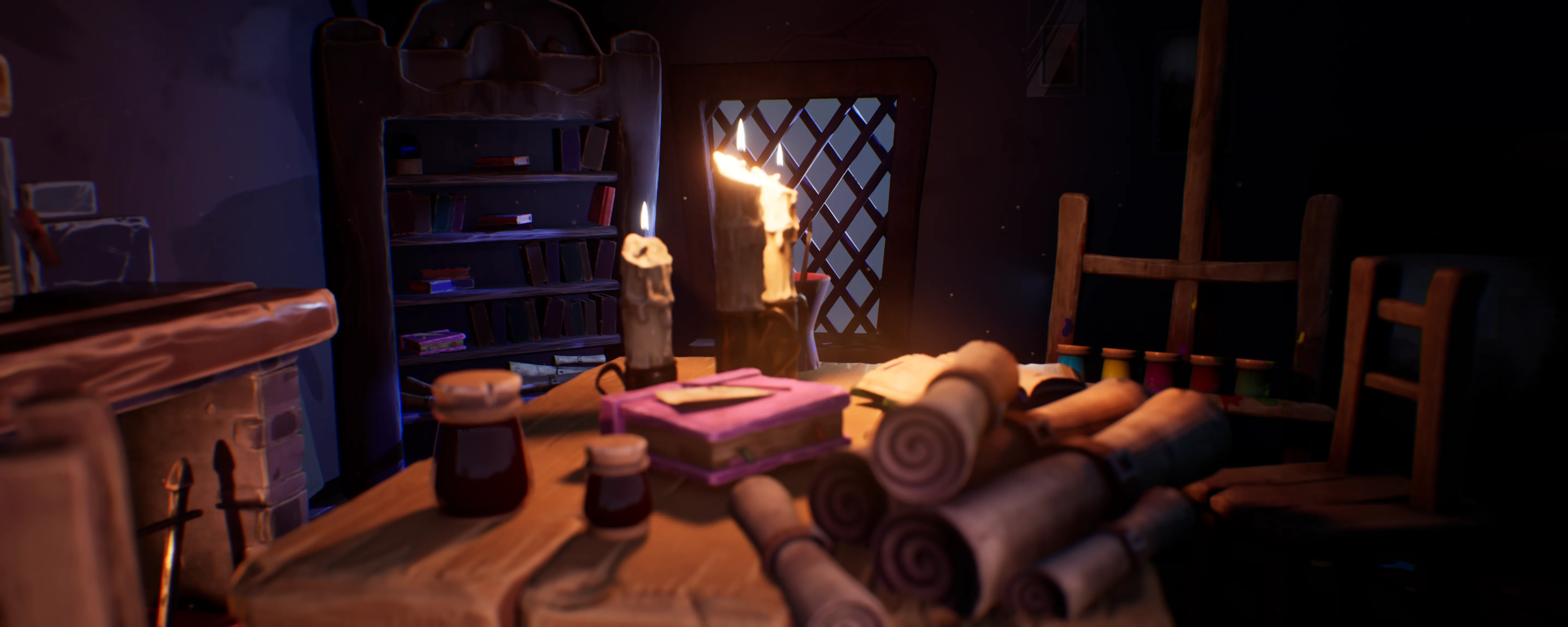 Stylized Wizard Room, image 3