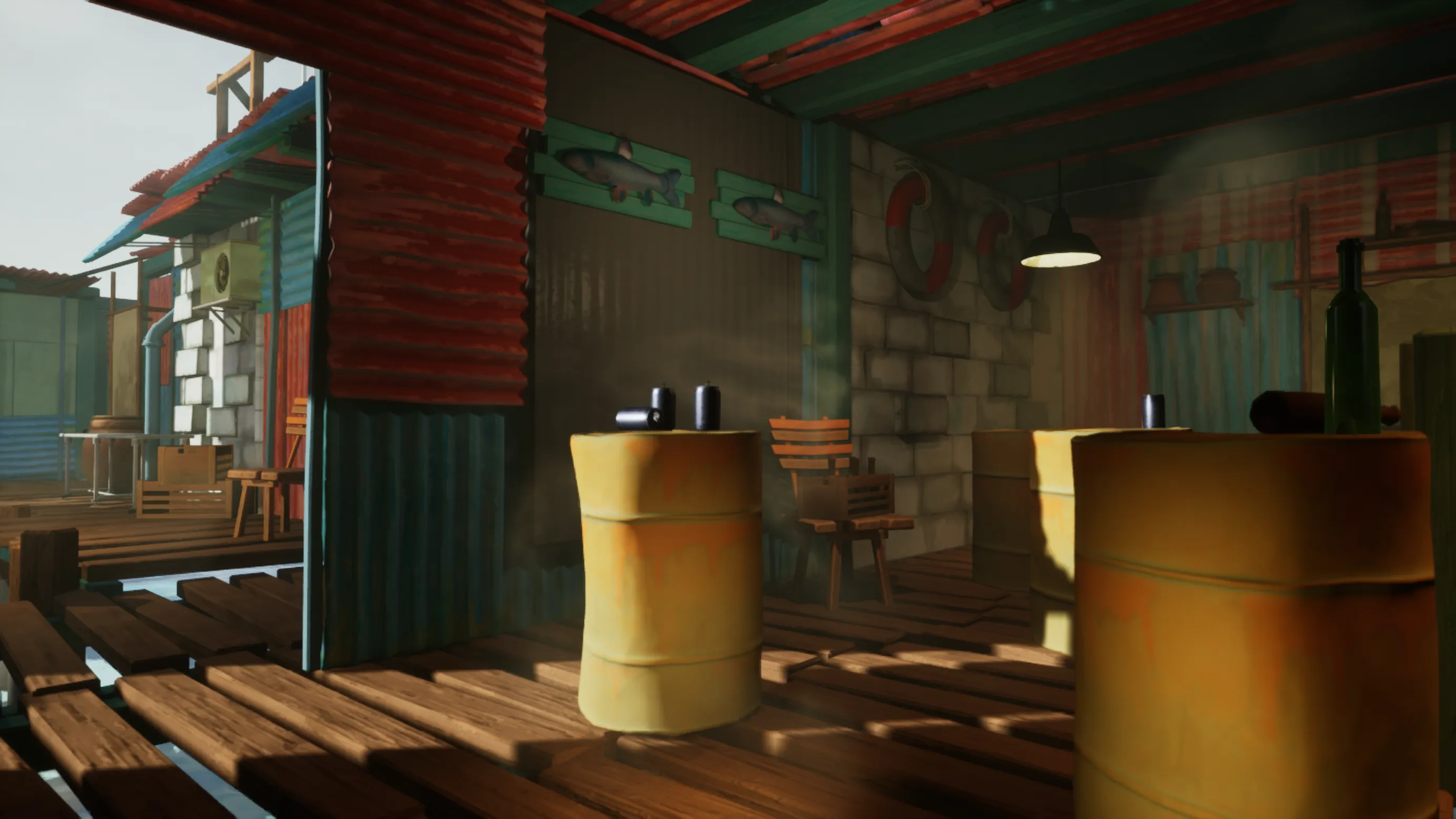 Stylized Floating Slums, image 9