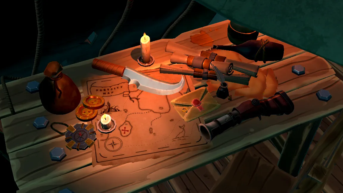 Stylized Pirate Port City, image 29
