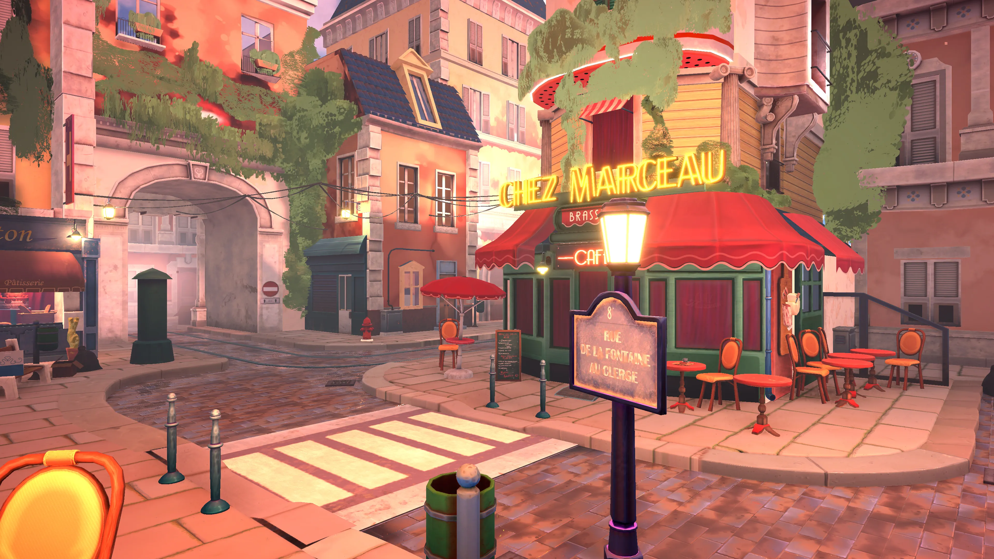 Stylized Paris Street, image 10