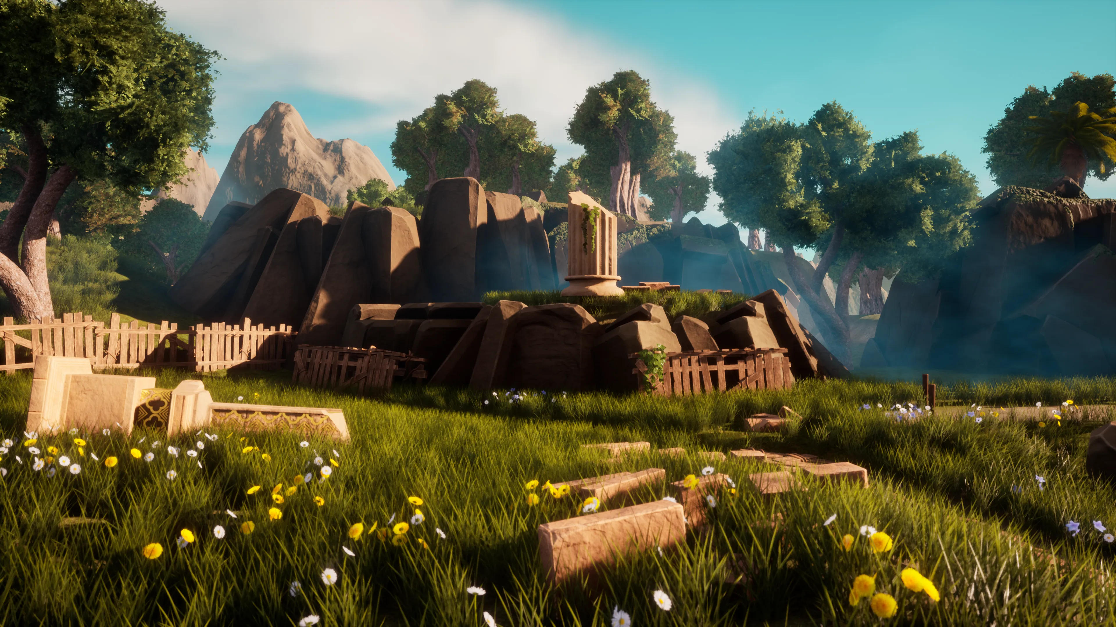 Stylized Paradise Gardens, image 9