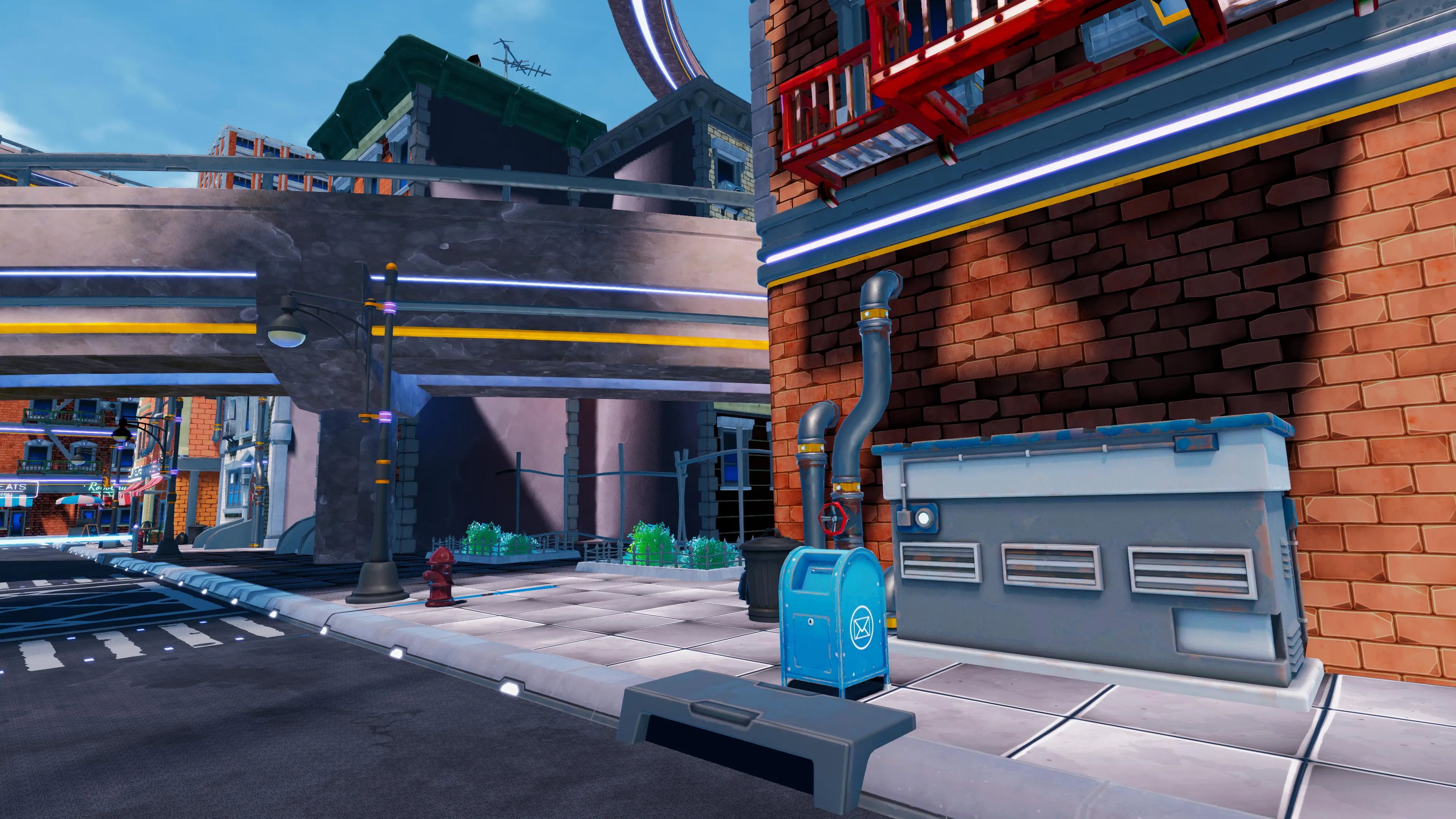 Stylized Sci-Fi Modern City, image 25
