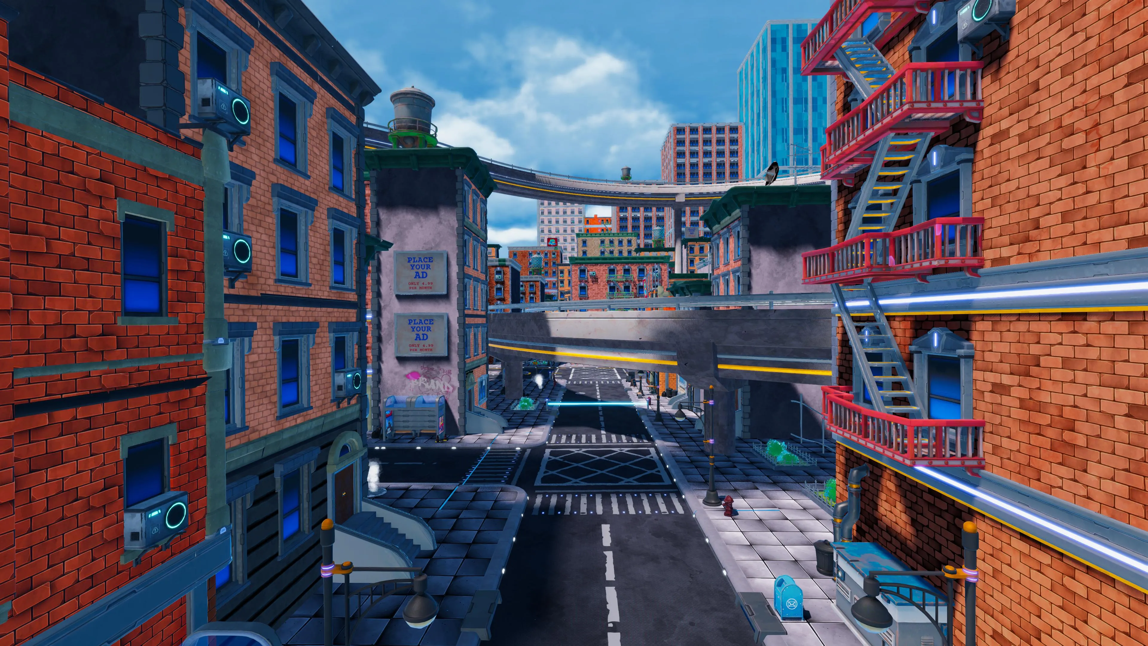 Stylized Sci-Fi Modern City, image 29