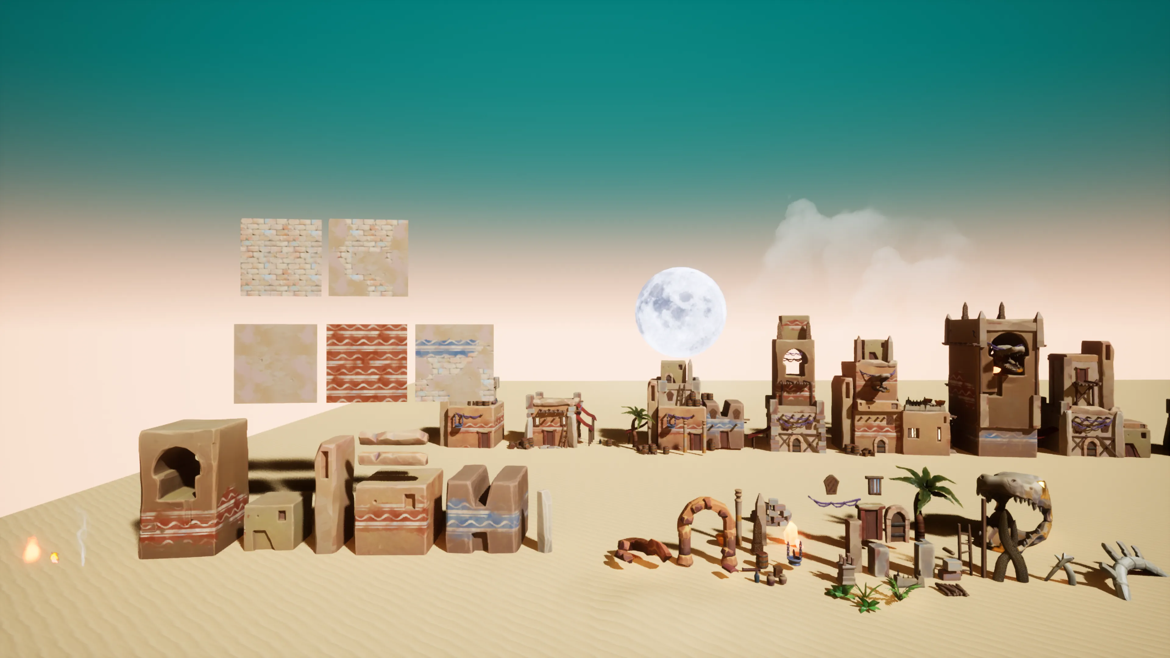 Stylized Desert Town, image 11