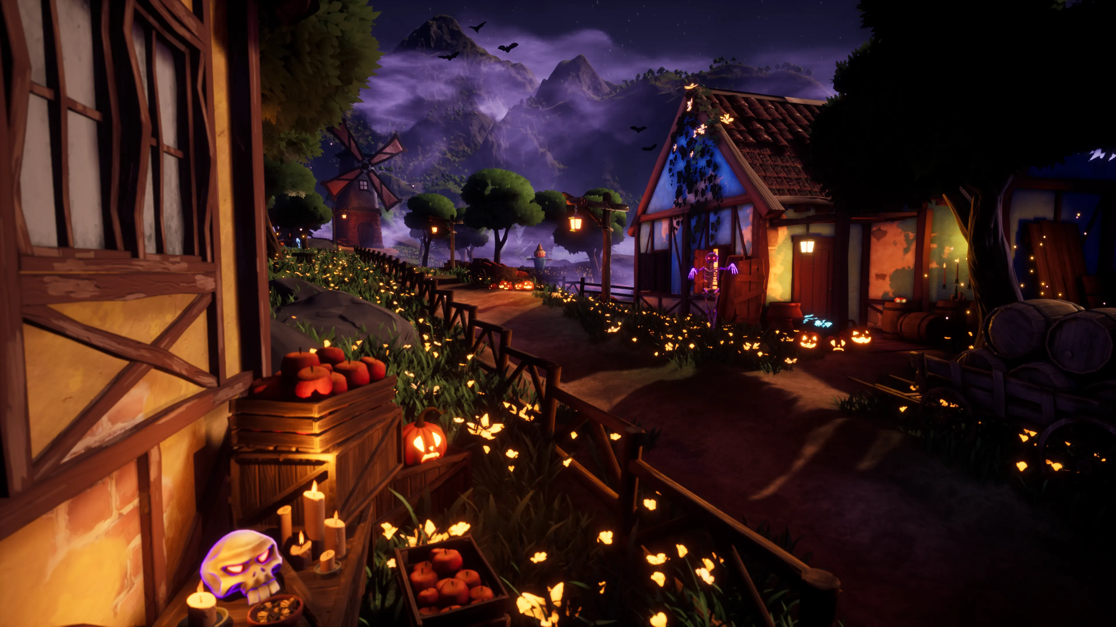 Stylized Halloween Village, image 9