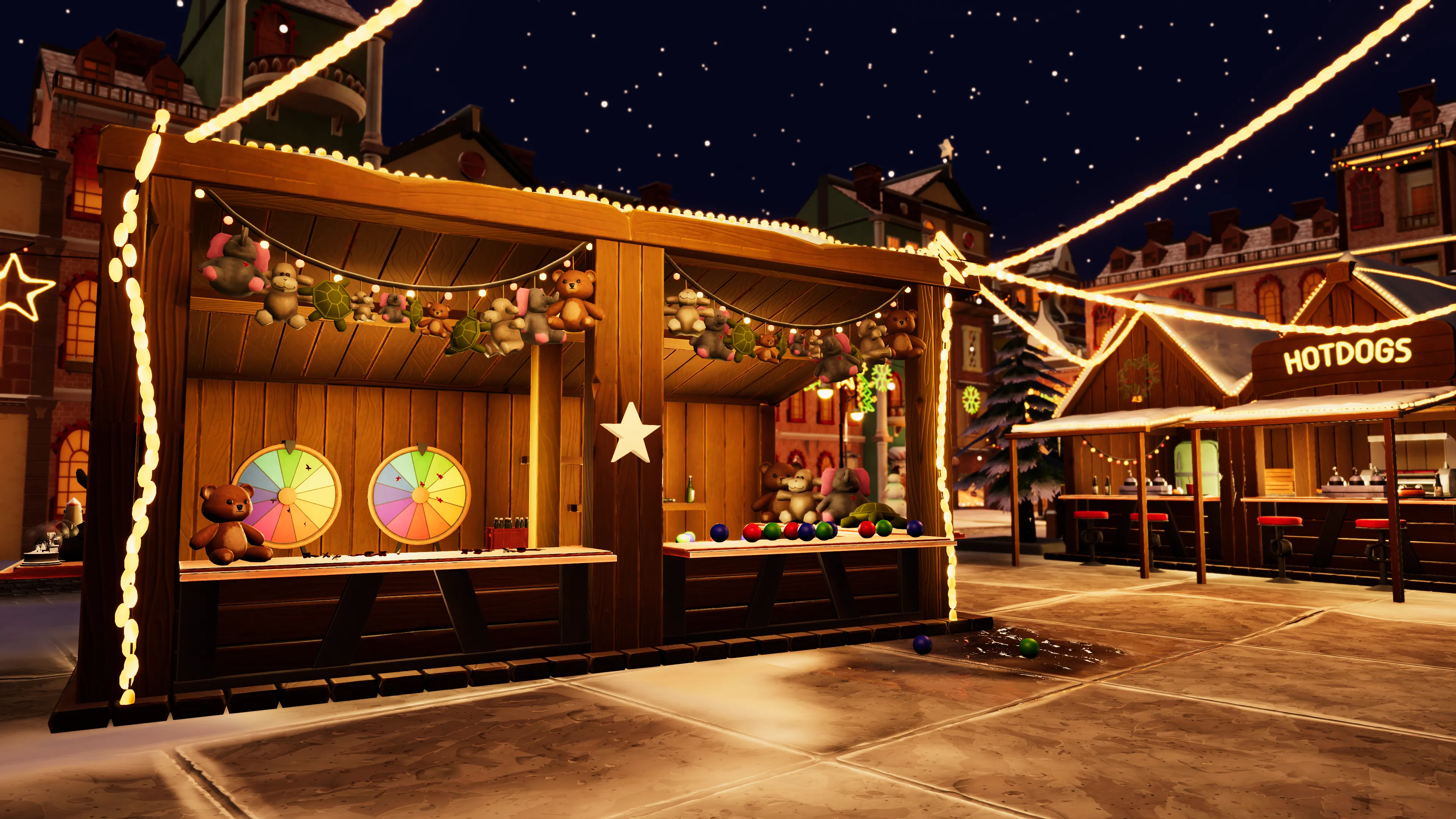 Stylized Christmas Market, image 25