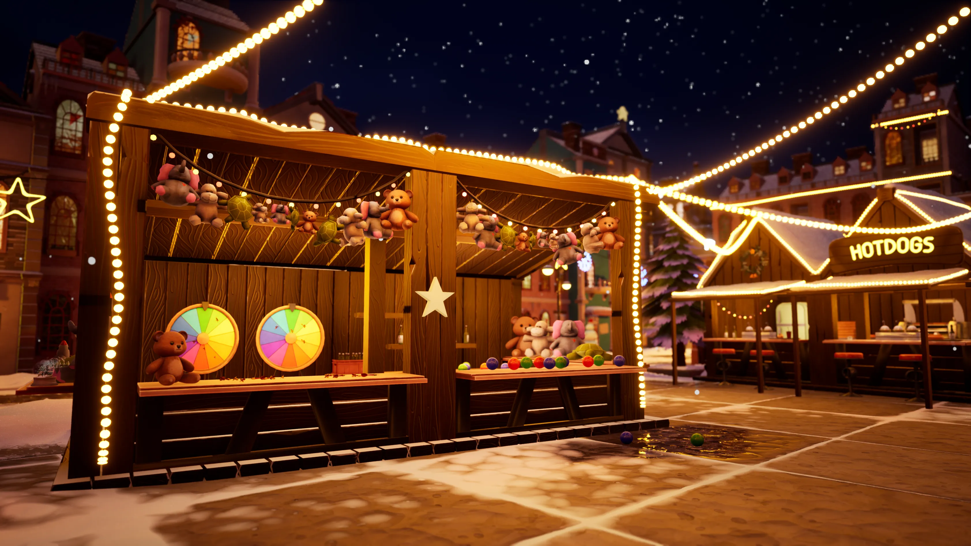 Stylized Christmas Market, image 8