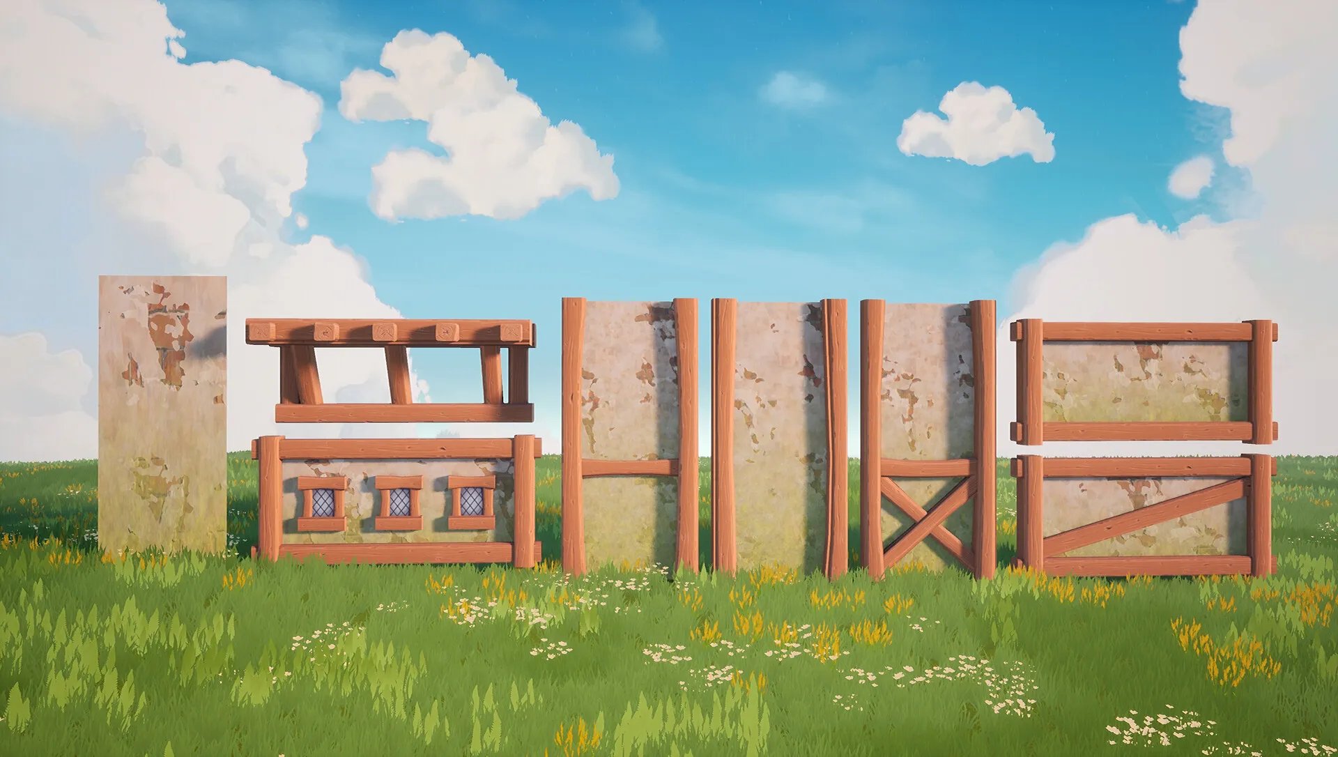 Stylized Medieval Town, image 7
