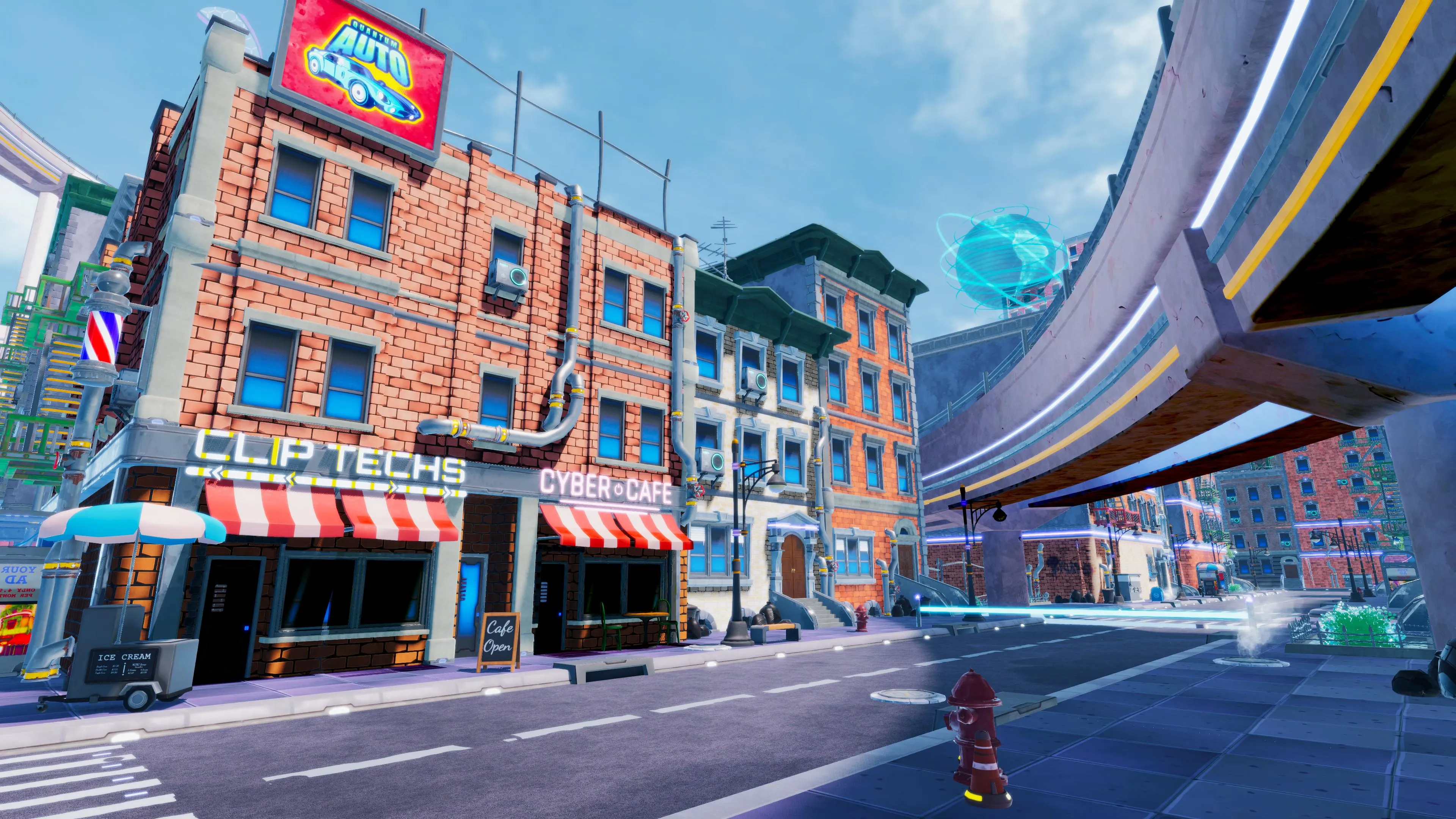 Stylized Sci-Fi Modern City, image 33