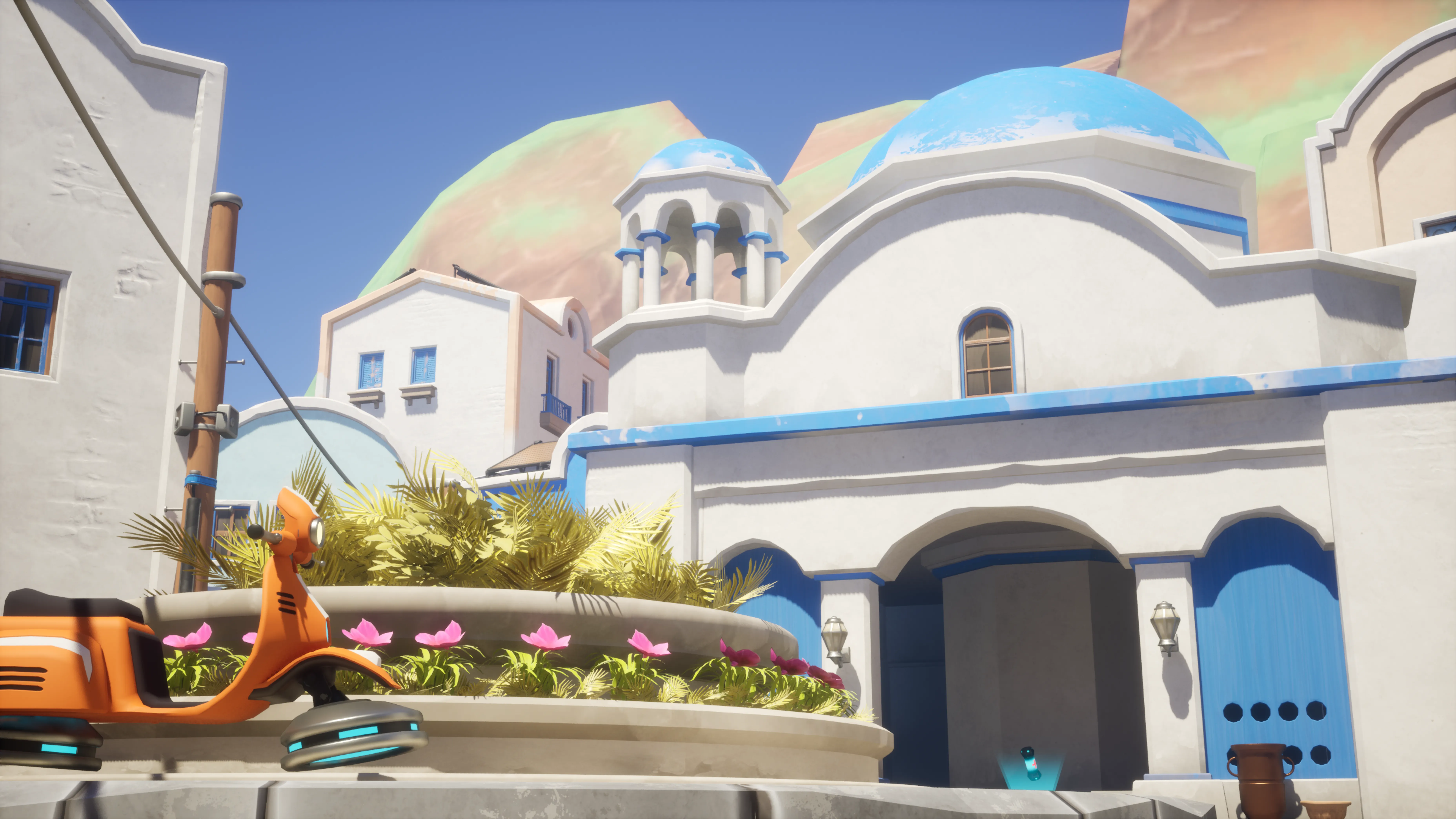 Stylized Greek Island II, image 3