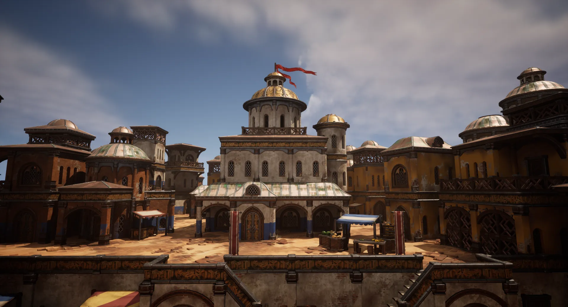 Stylized Desert Bazaar, image 2