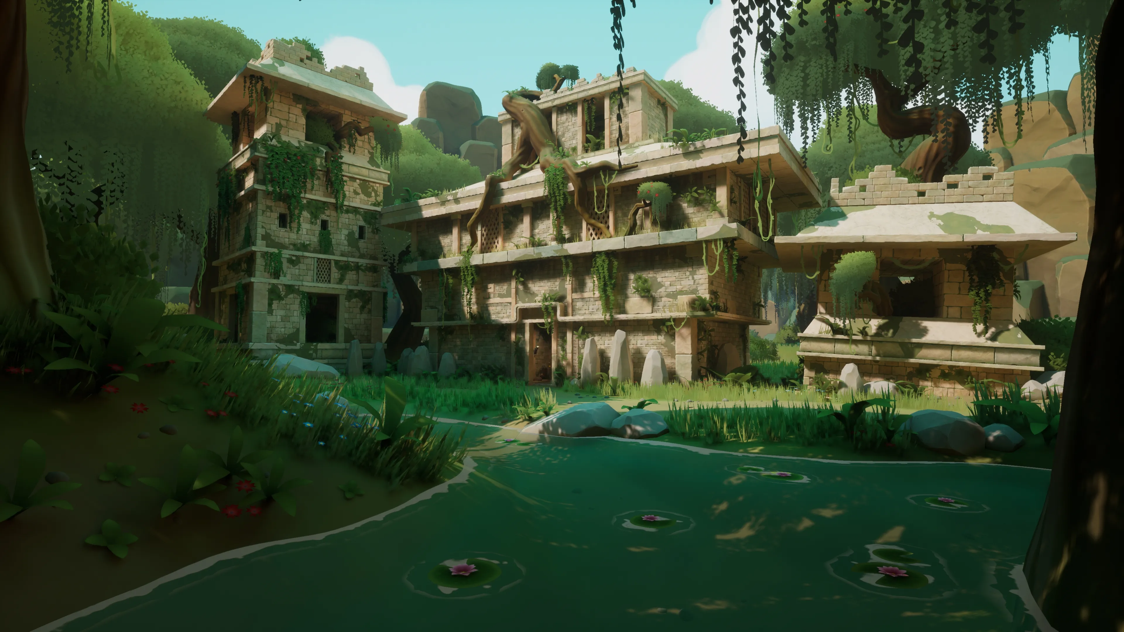 Stylized Ancient Ruins, image 2