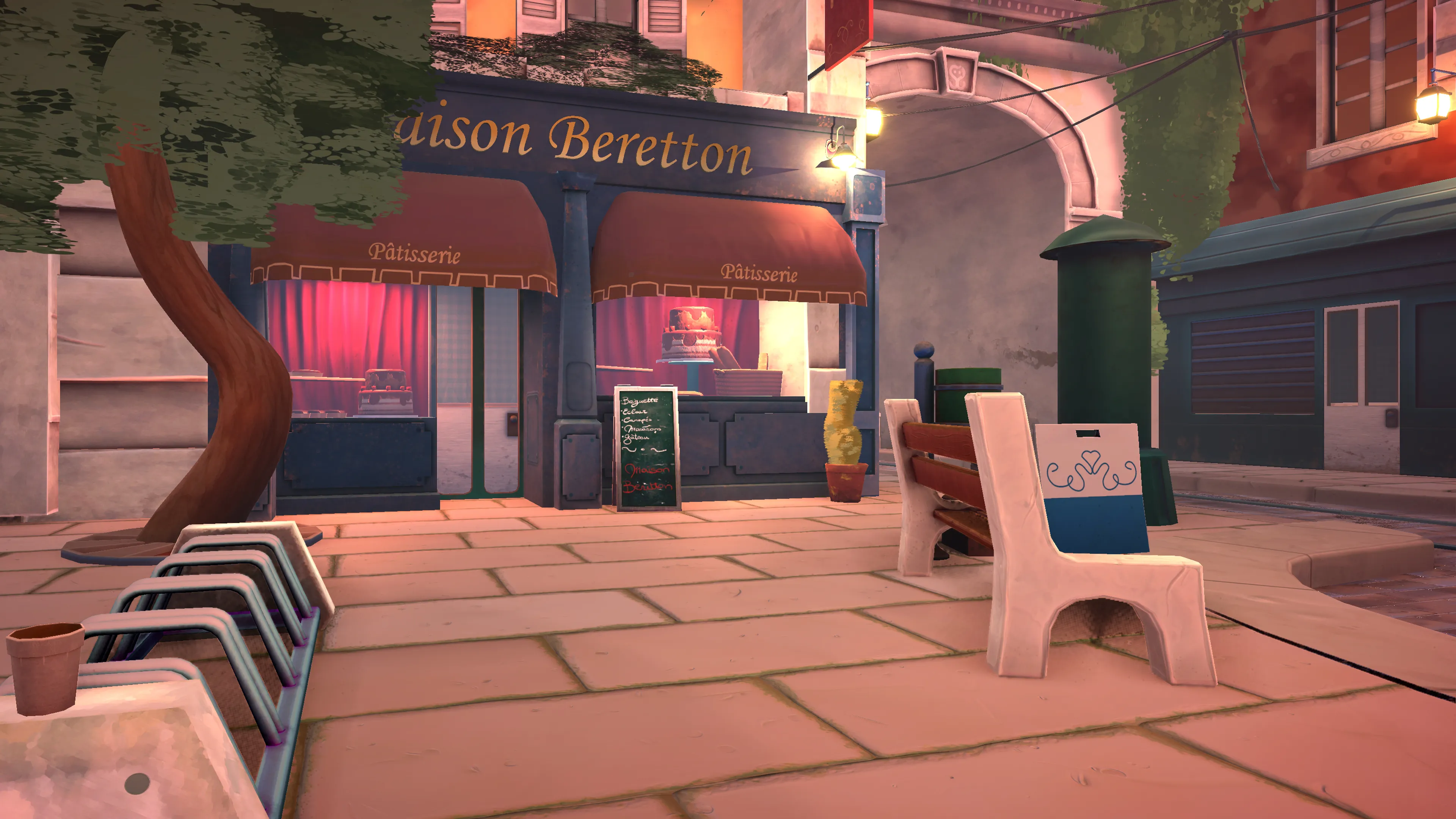 Stylized Paris Street, image 17