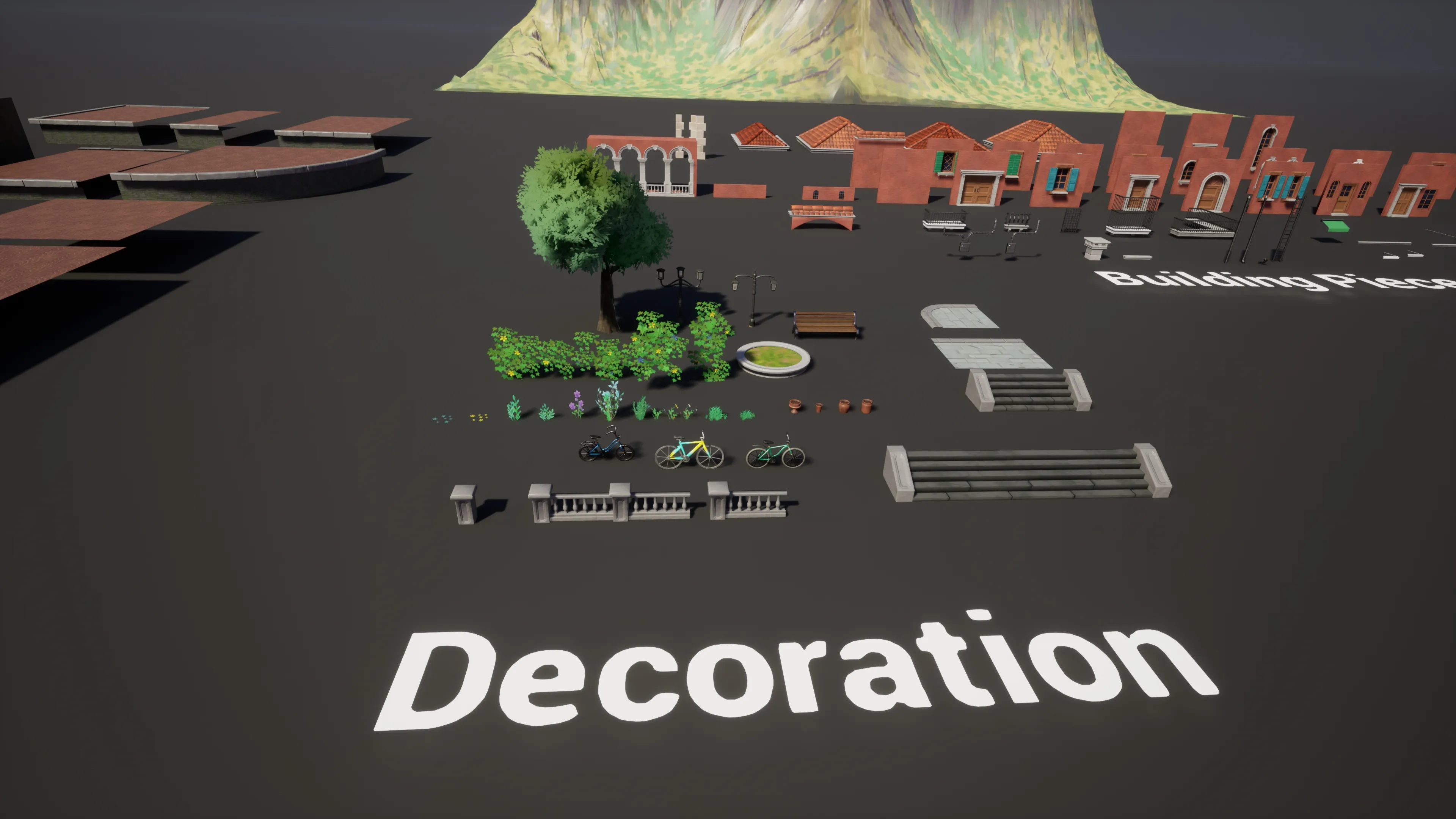Stylized Italian Town, image 13