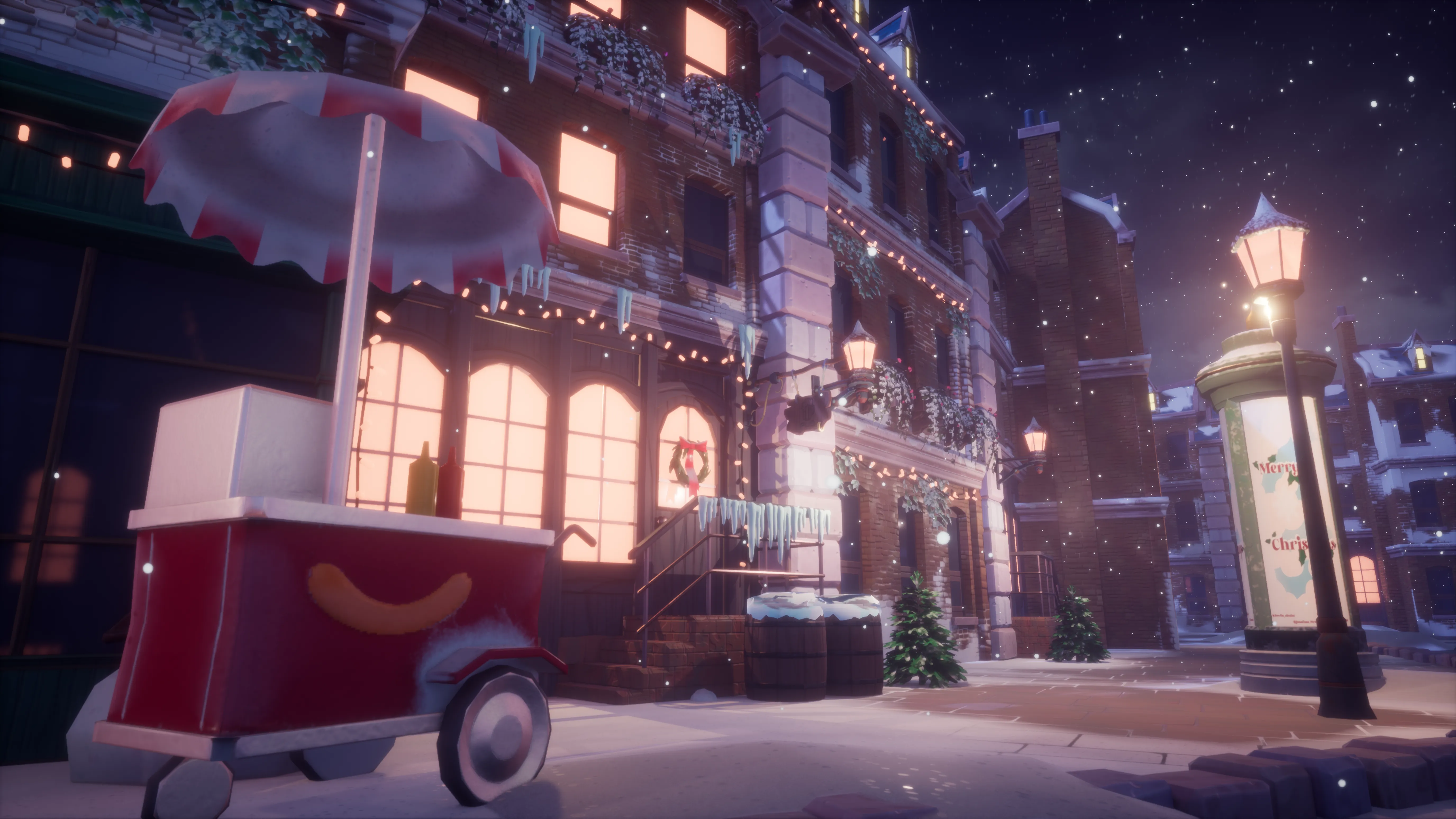 Stylized Christmas Town, image 8