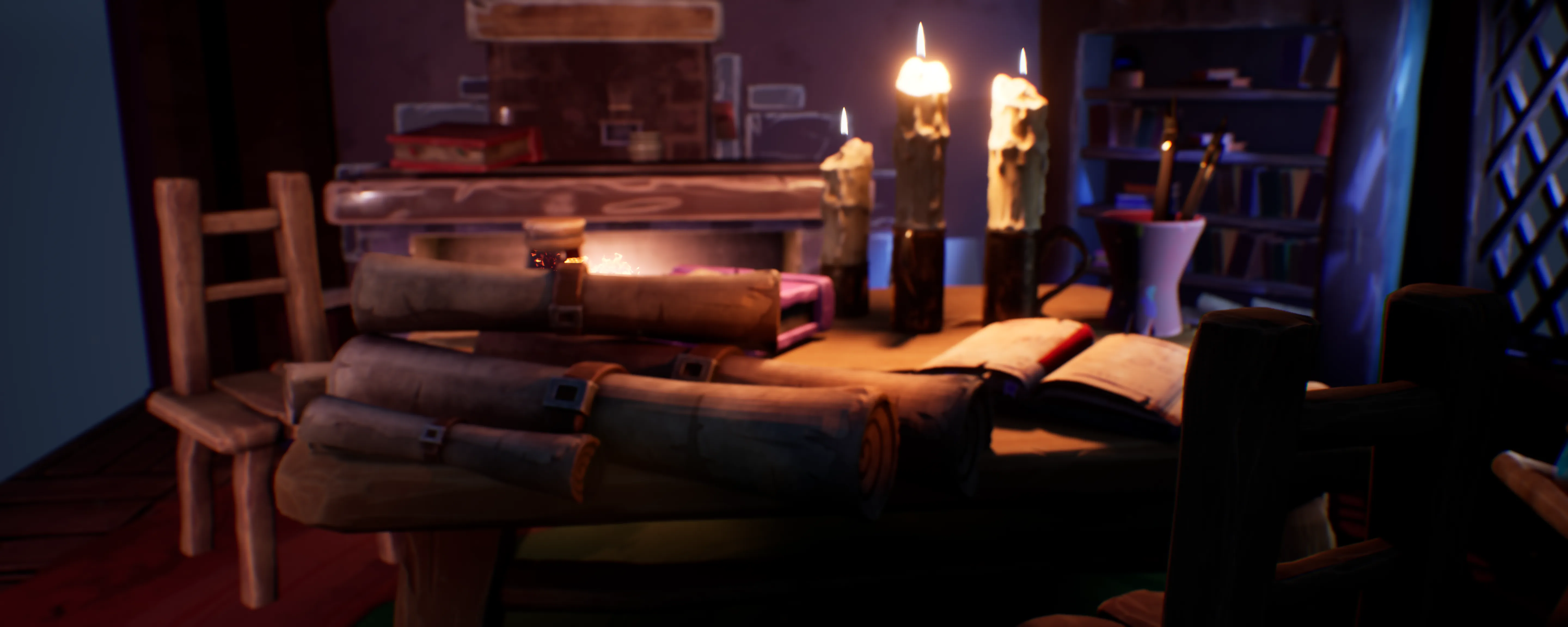 Stylized Wizard Room, image 7