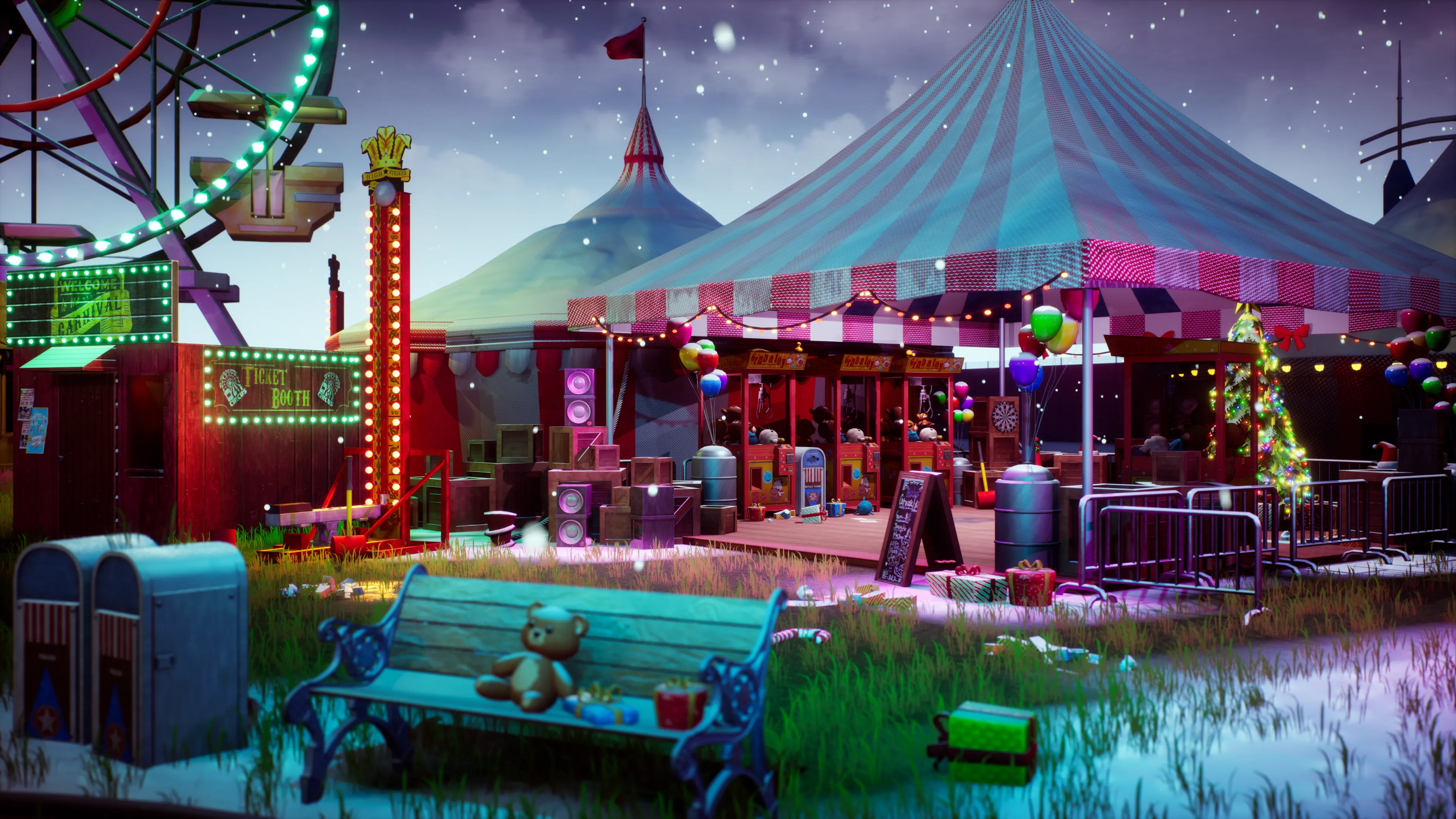 Stylized Christmas Amusement, image 7