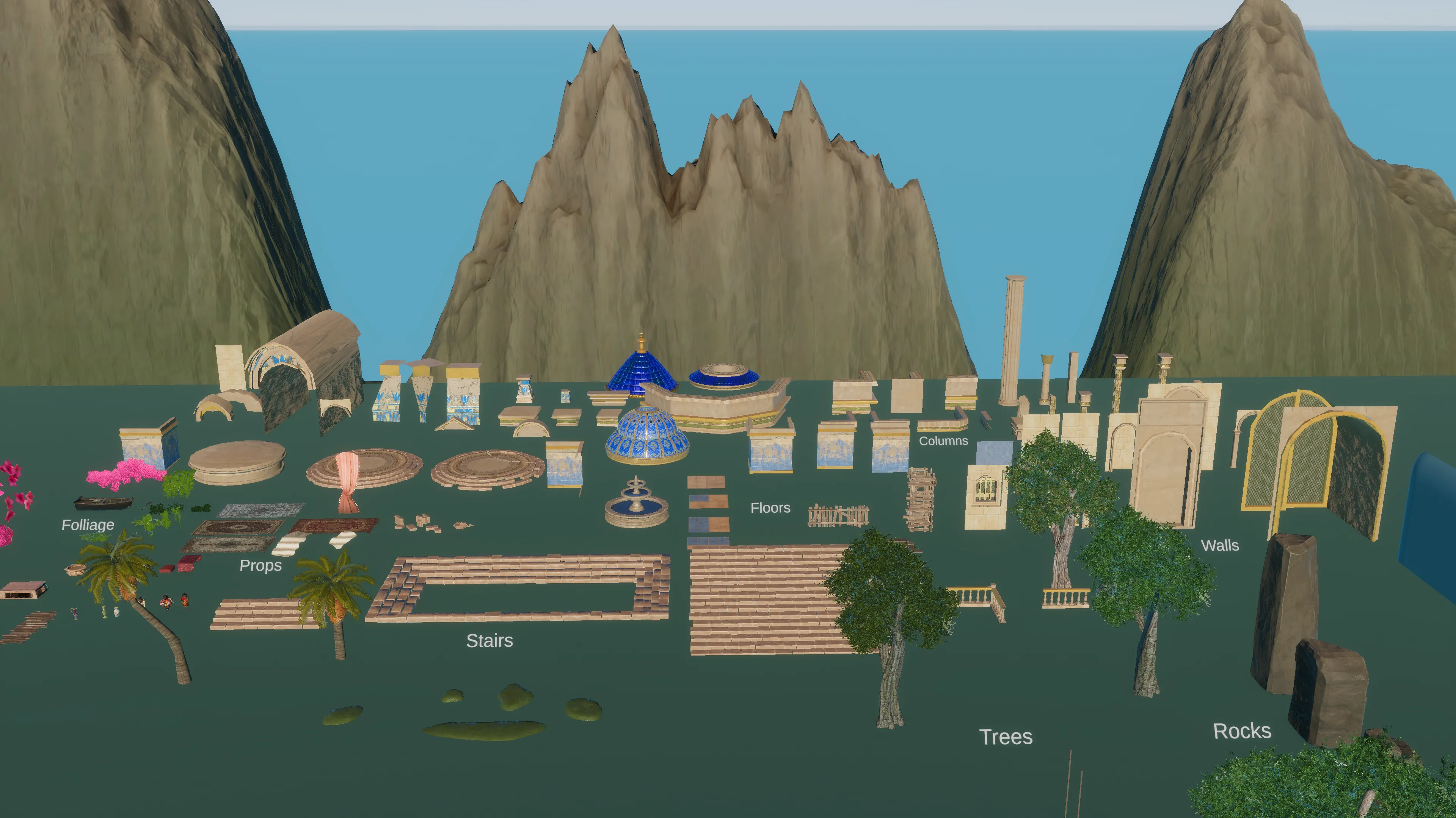 Stylized Paradise Gardens, image 27