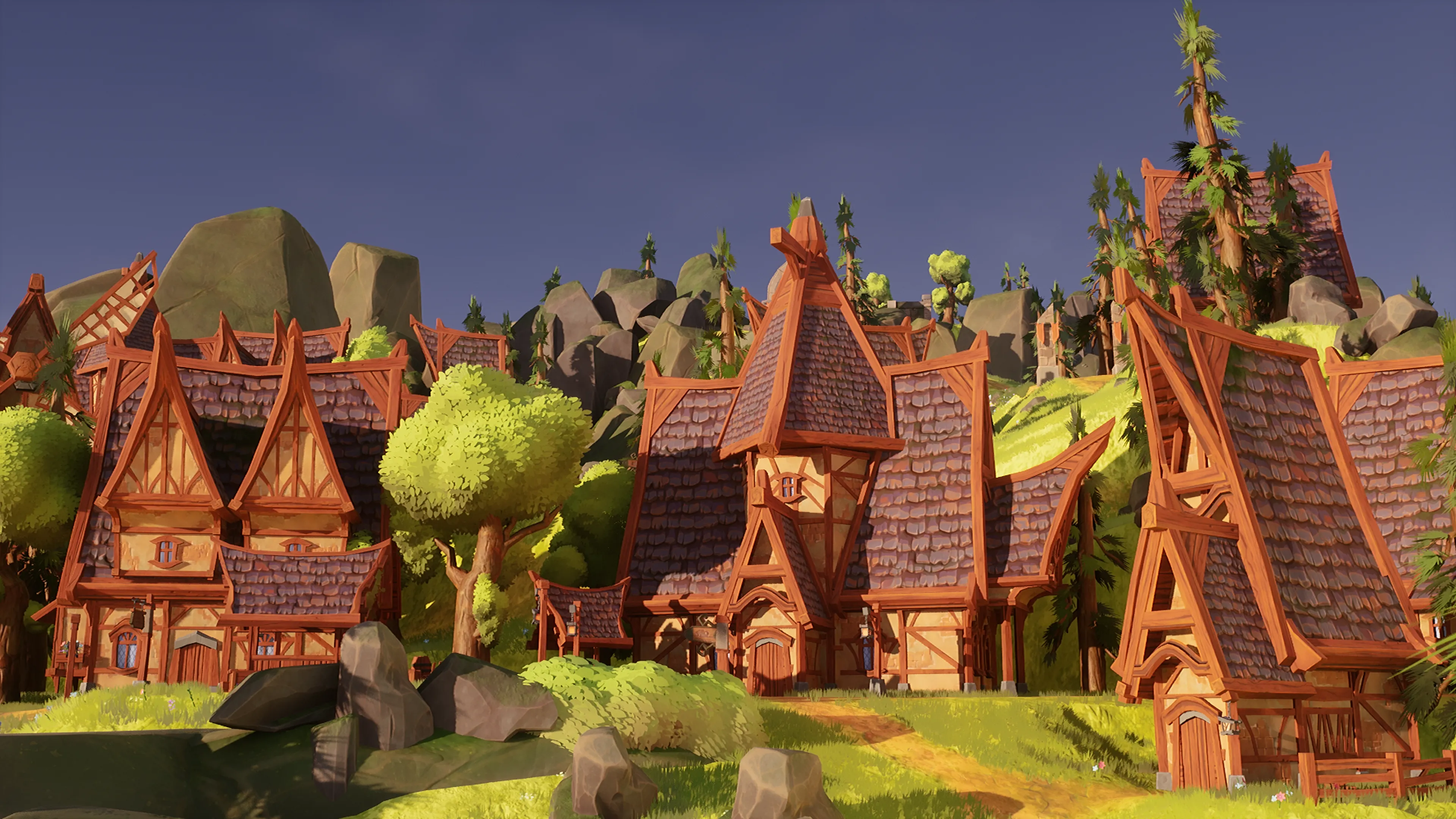 Stylized Island Castle, image 7