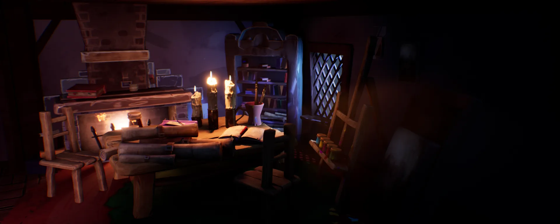 Stylized Wizard Room, image 2
