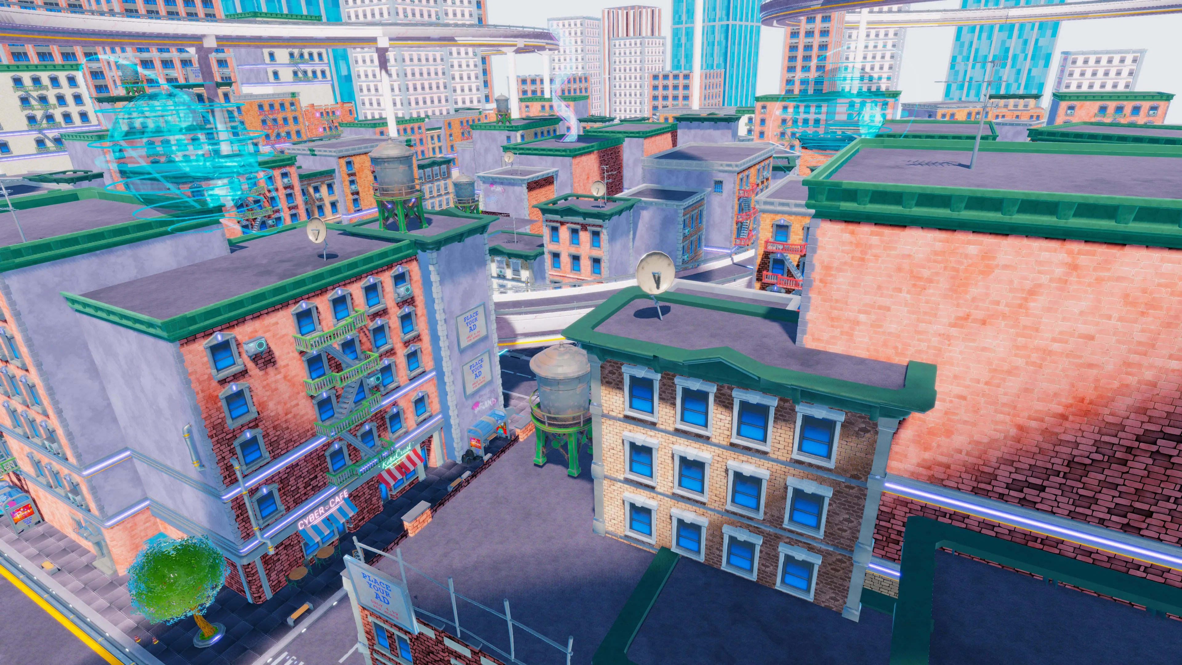 Stylized Sci-Fi Modern City, image 26