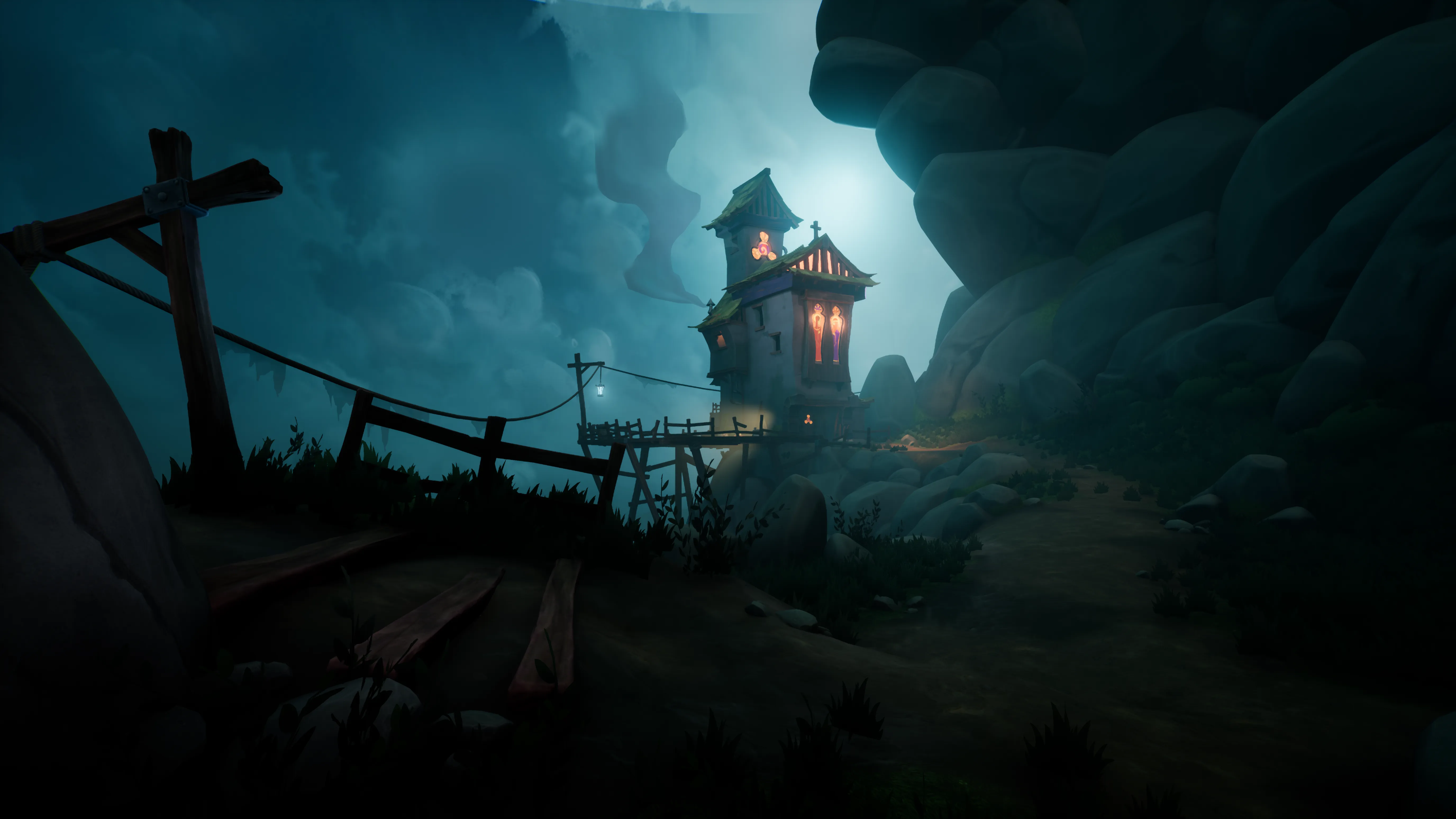 Stylized Perched Church, image 6