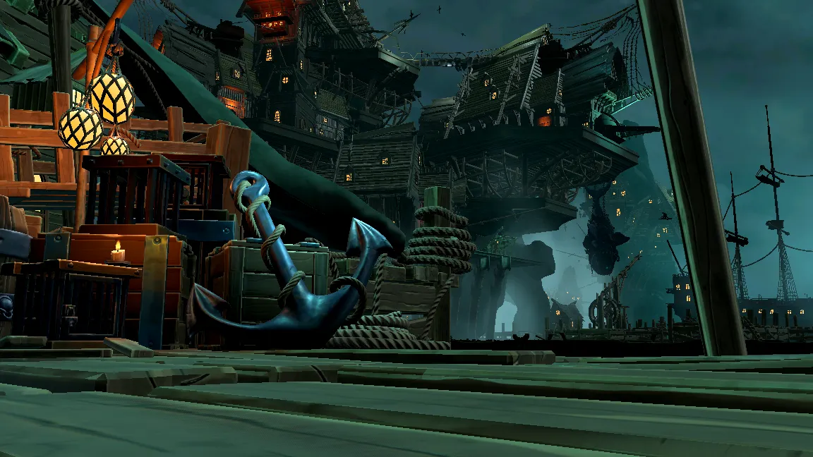 Stylized Pirate Port City, image 21