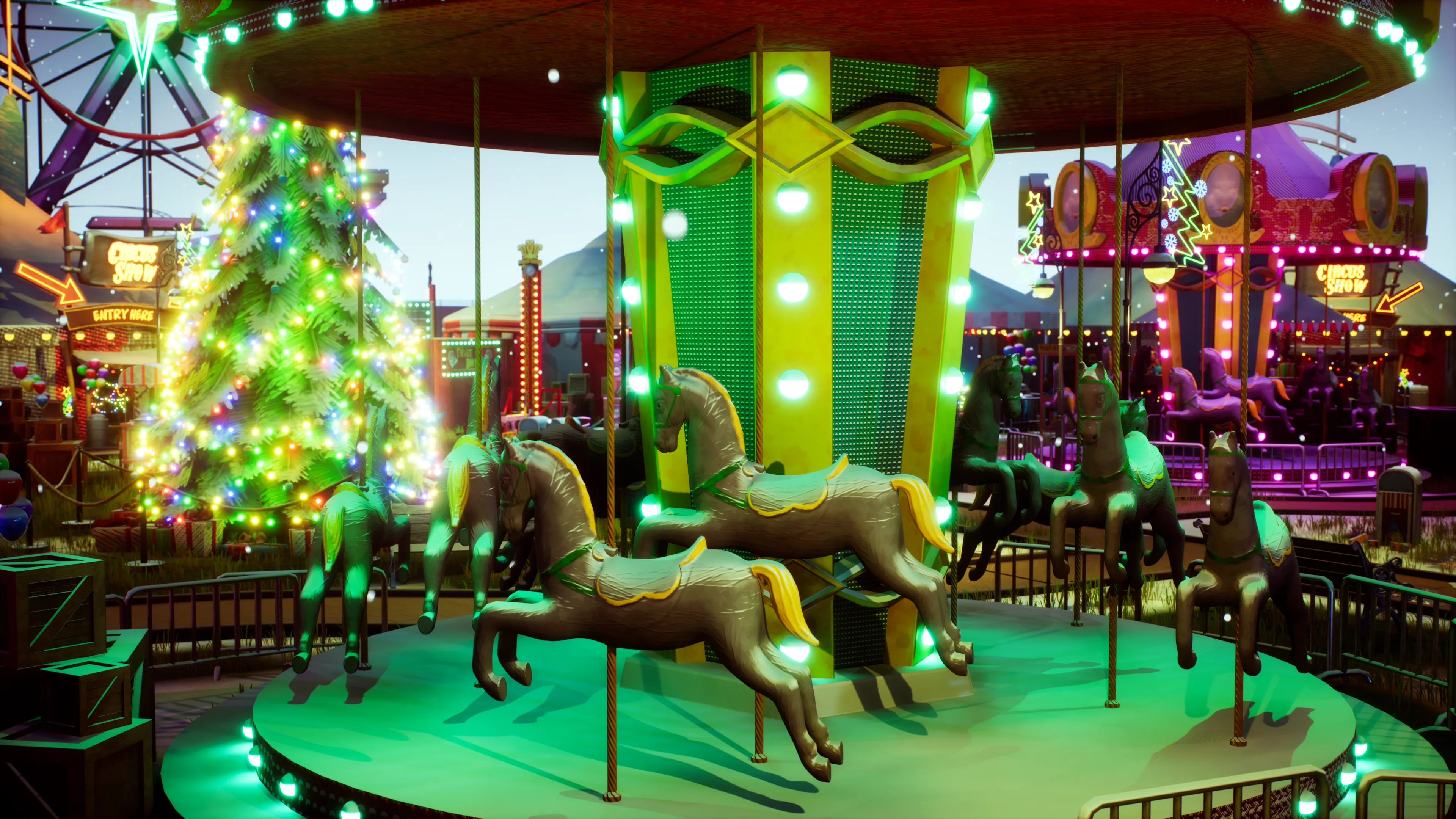 Stylized Christmas Amusement, image 5