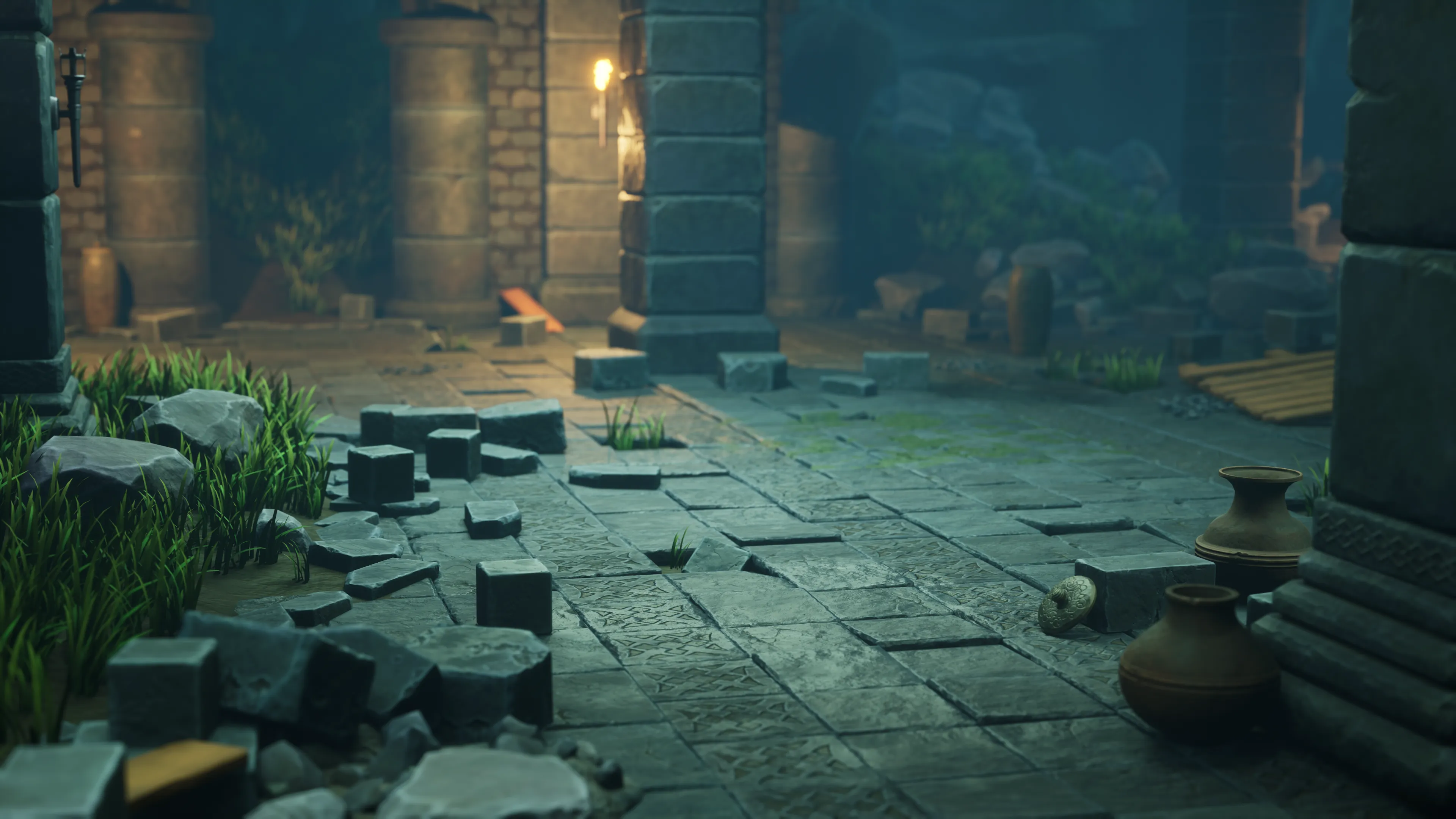 Stylized Lost Ruins, image 12