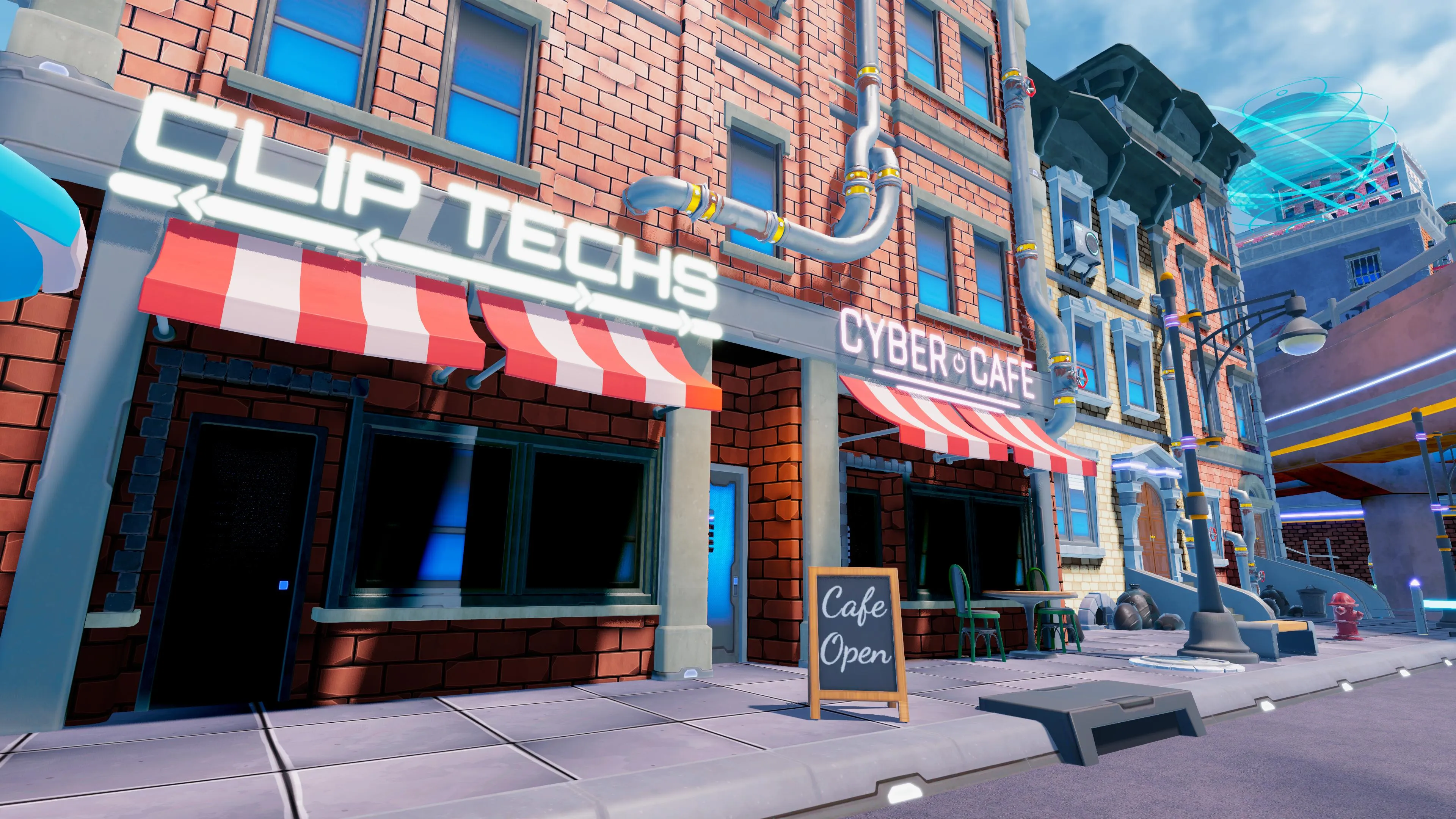 Stylized Sci-Fi Modern City, image 35