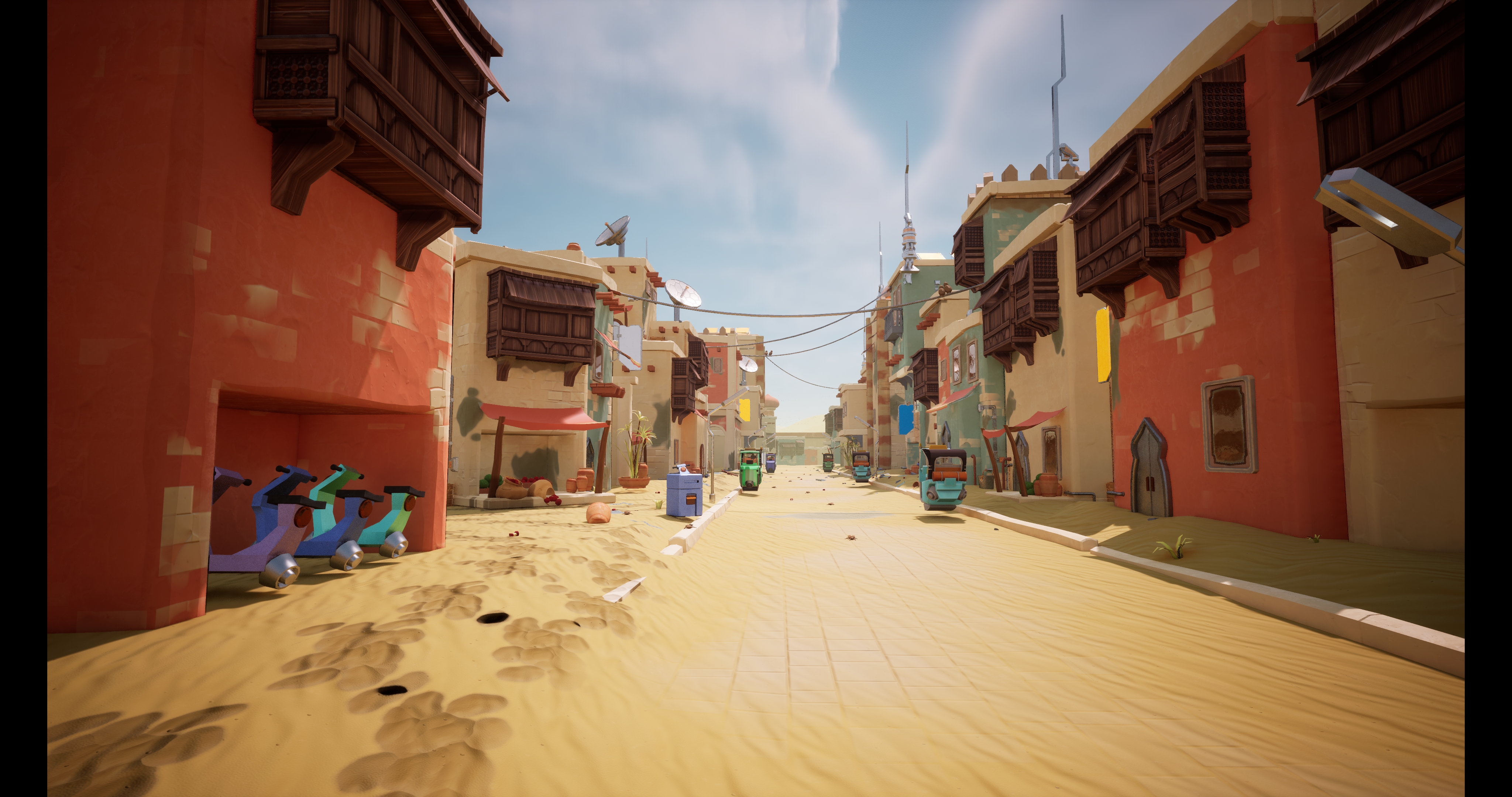 Stylized Indian City, image 9