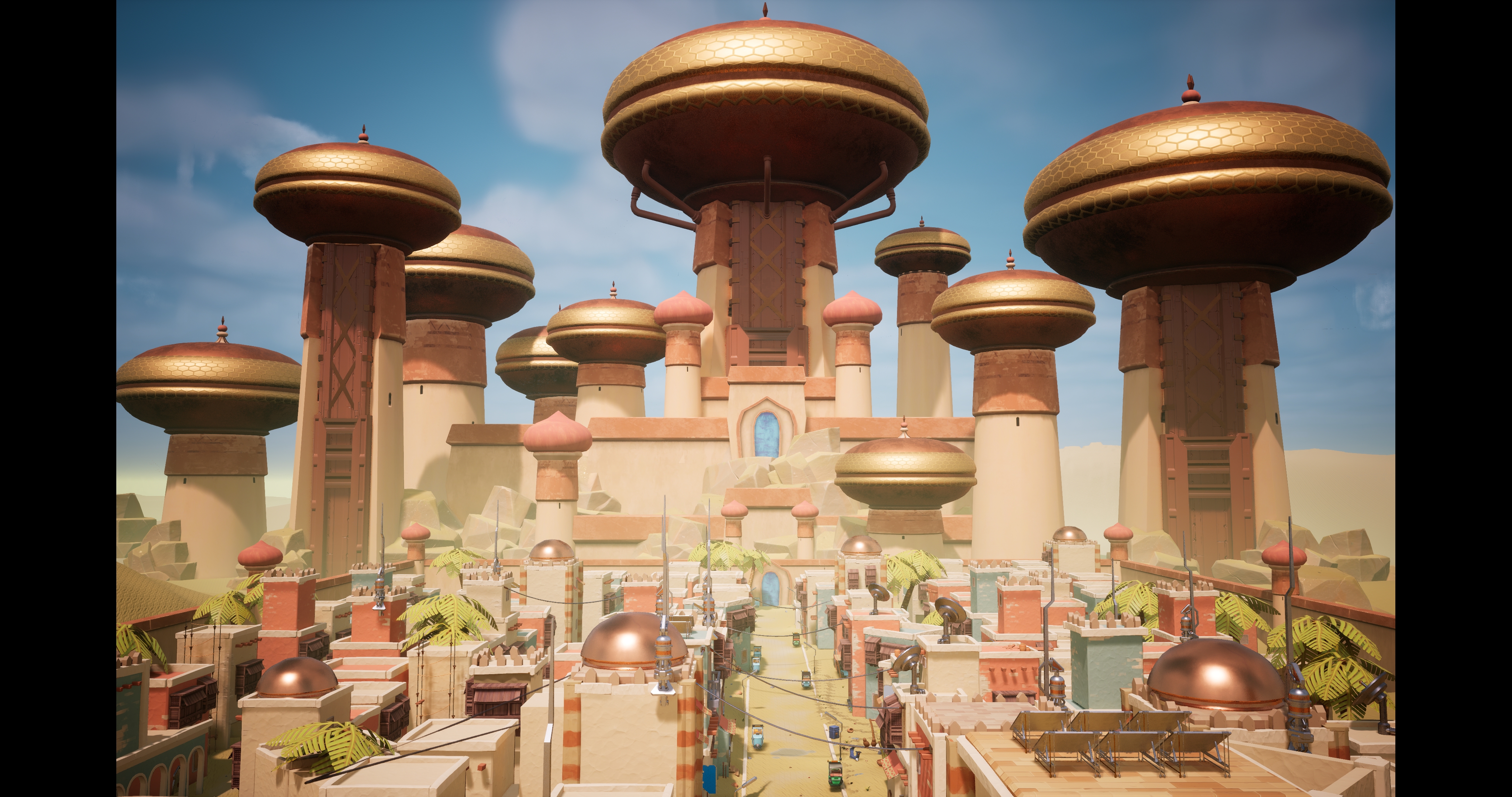 Stylized Indian City, image 7