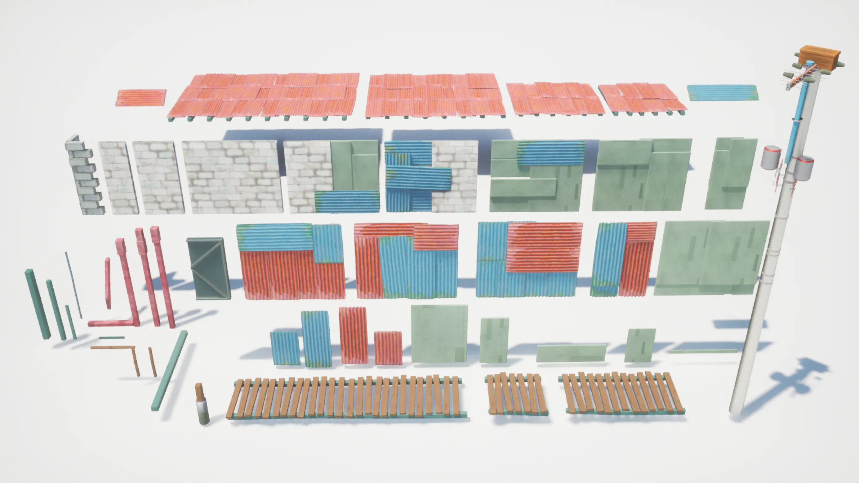 Stylized Floating Slums, image 15