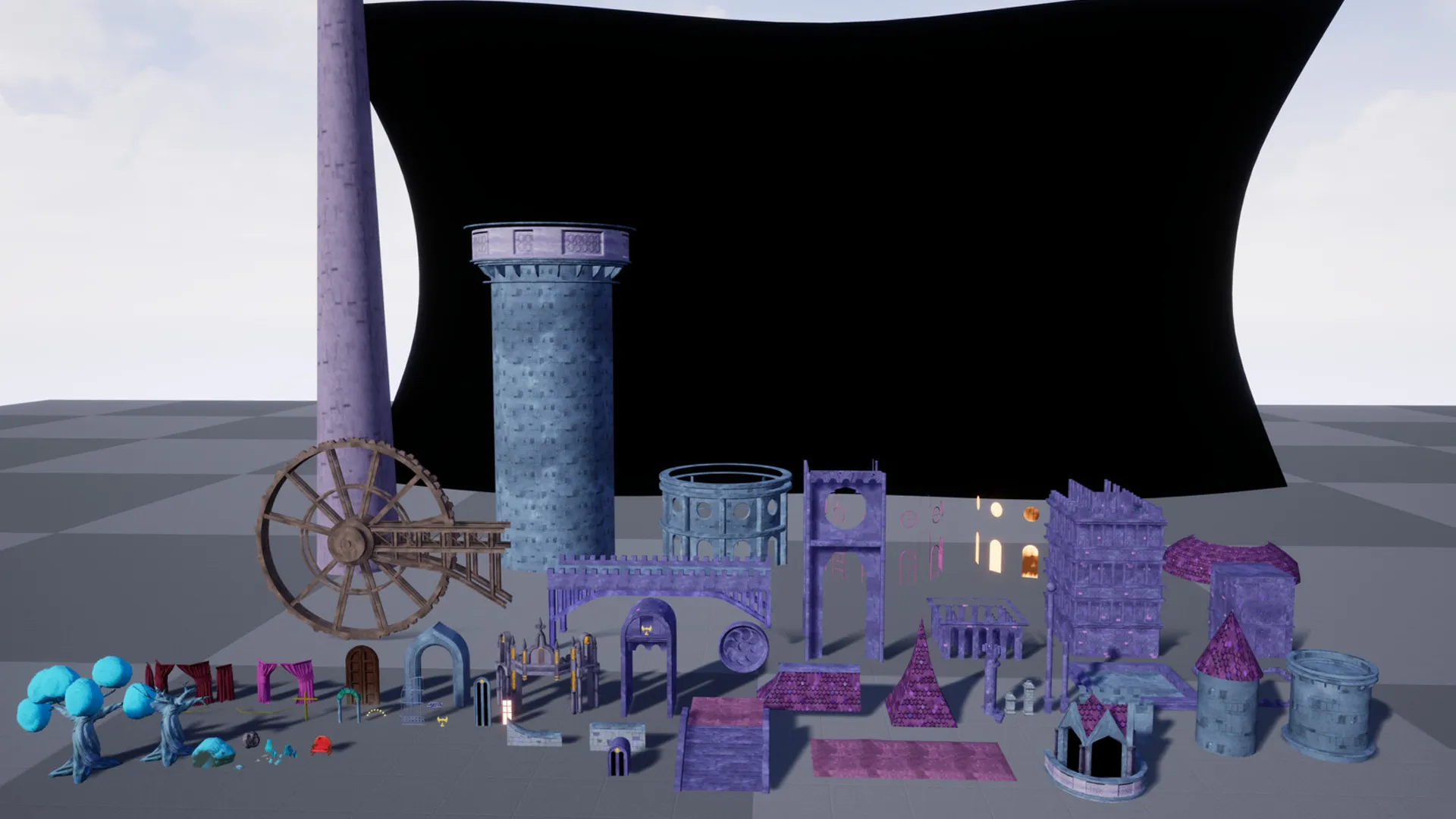 Stylized Castle Environment, image 8