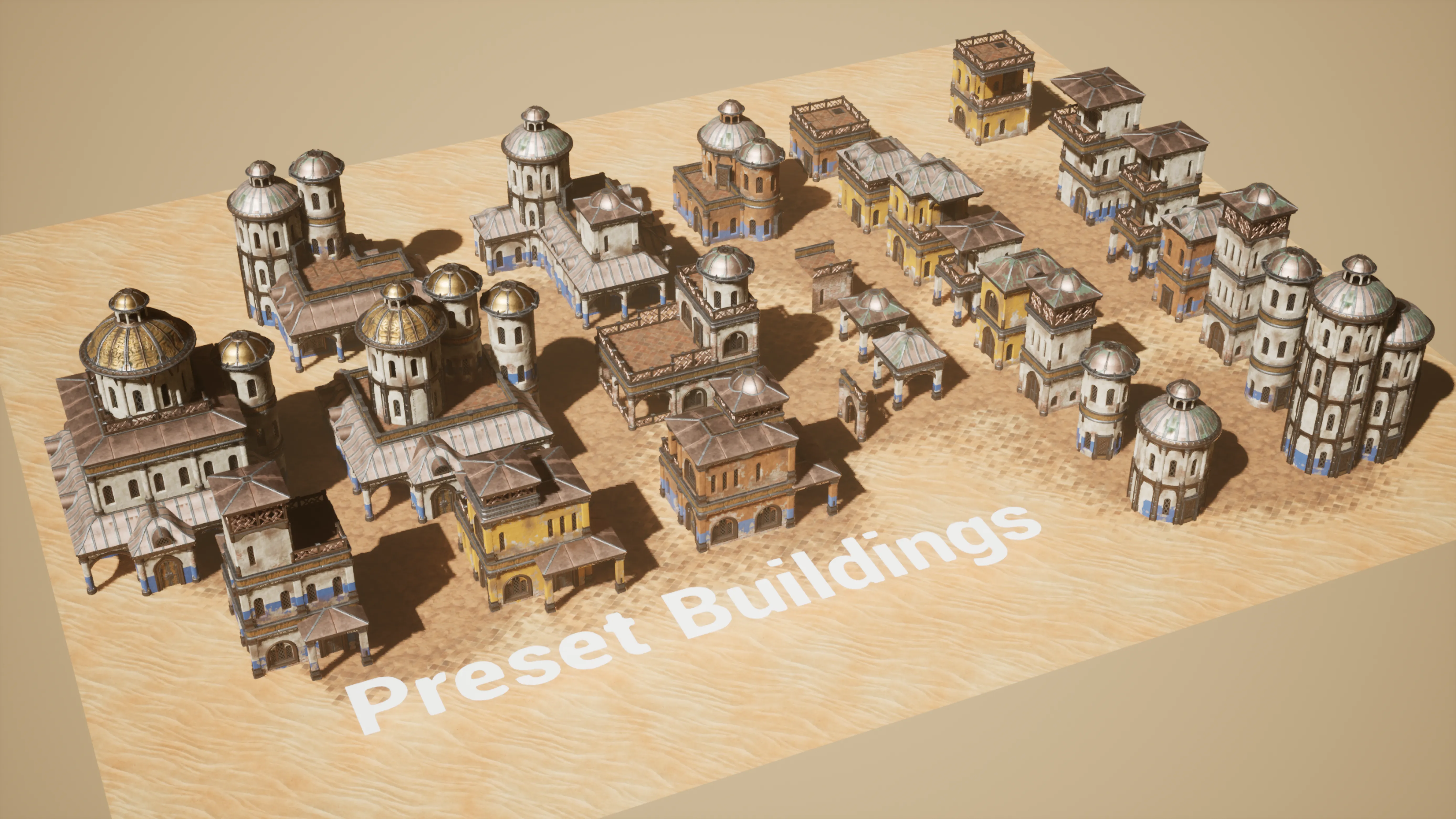 Stylized Desert Bazaar, image 13