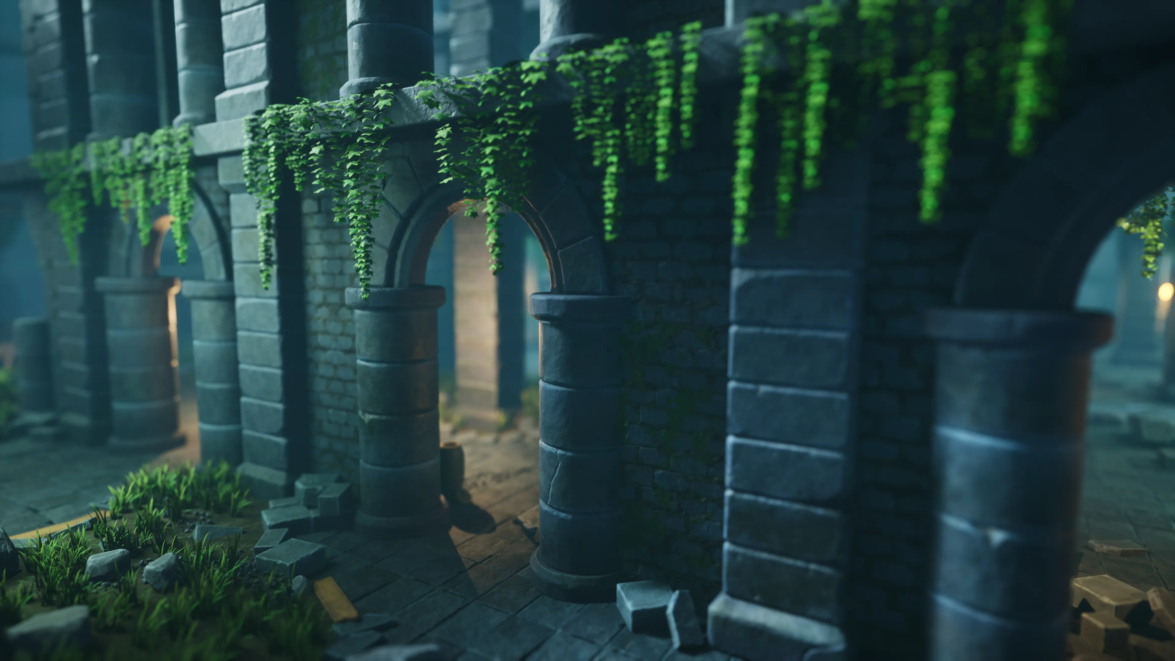 Stylized Lost Ruins, image 9