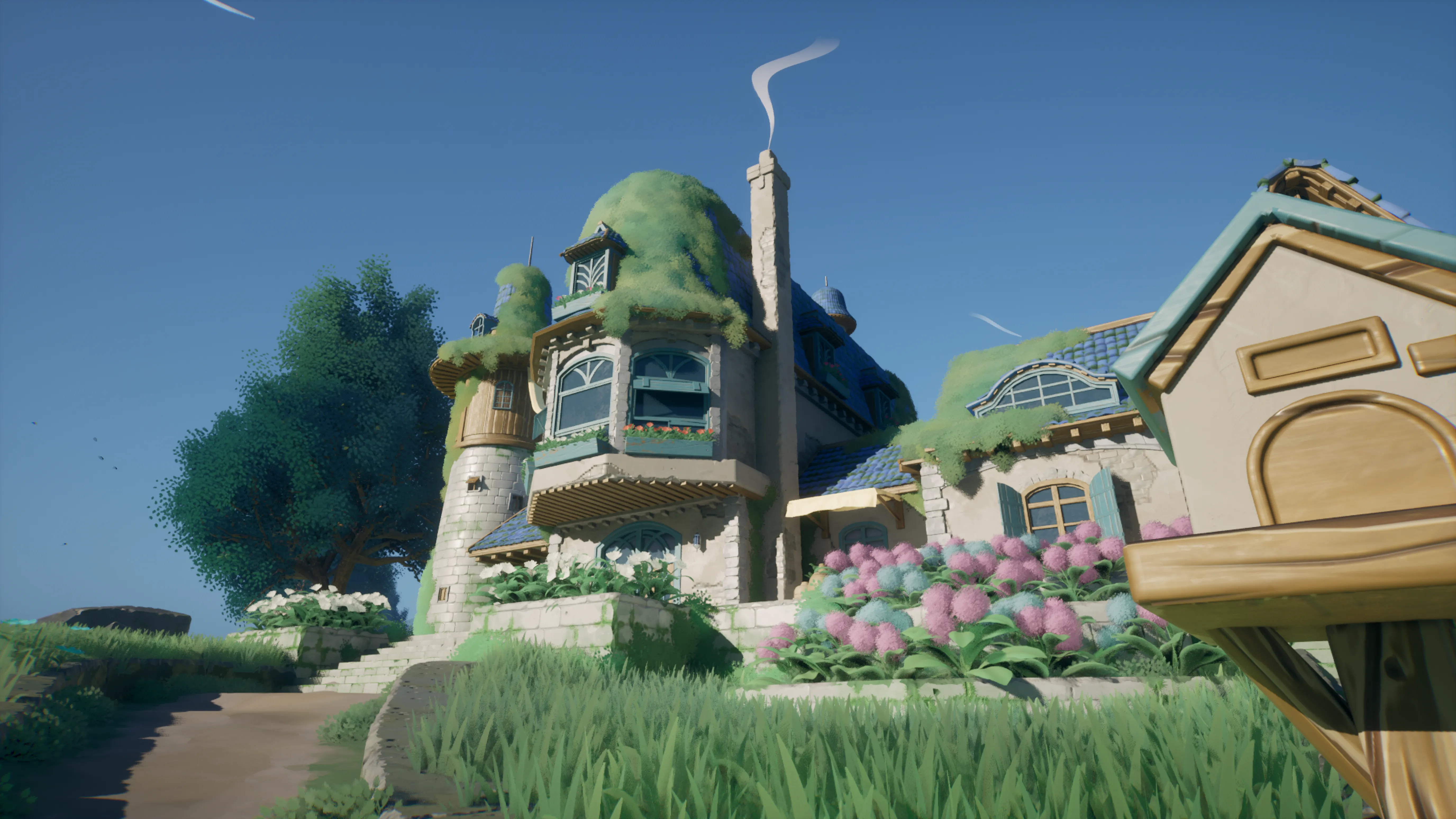 Stylized Azure Hillside, image 4