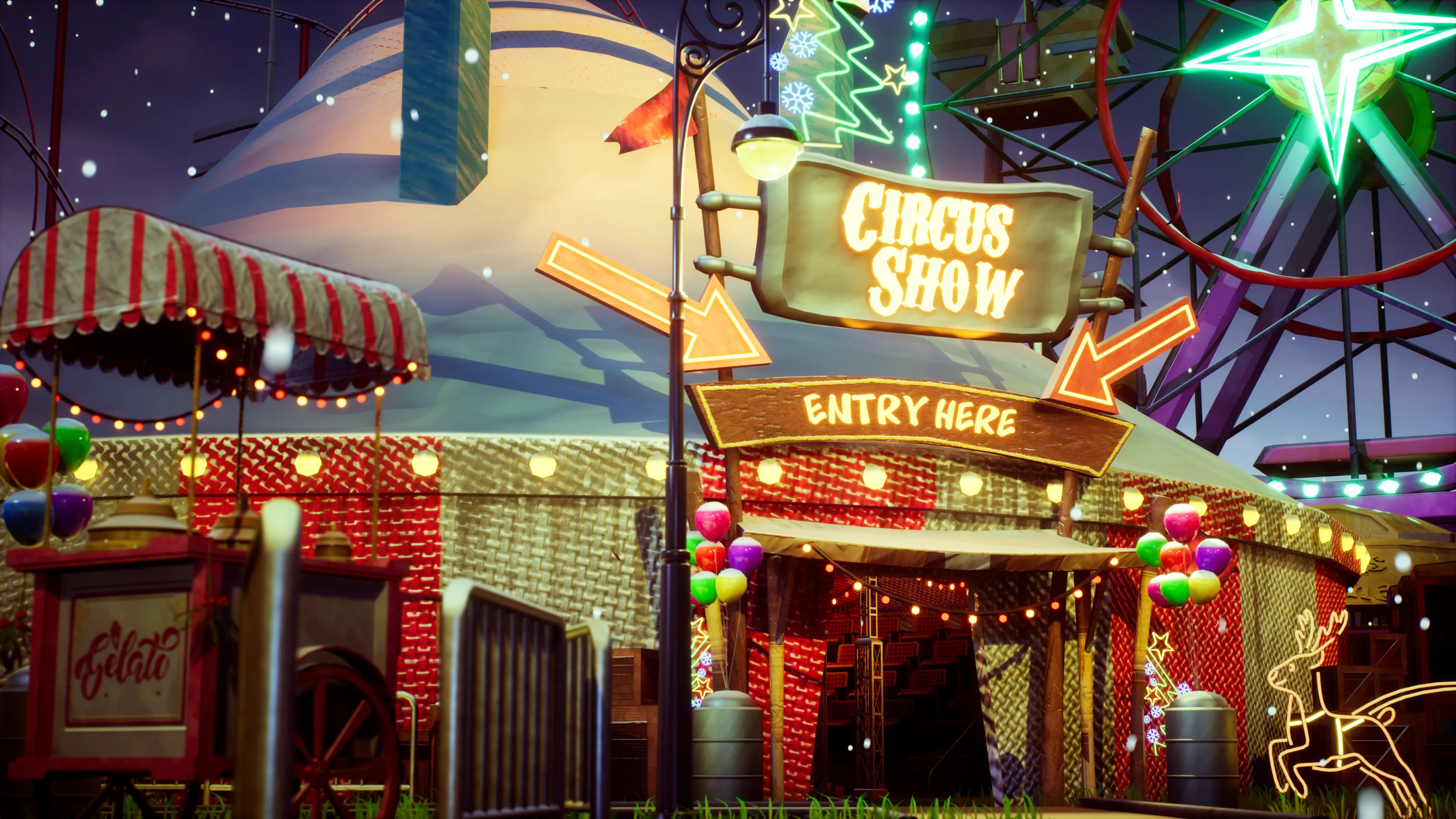 Stylized Christmas Amusement, image 9