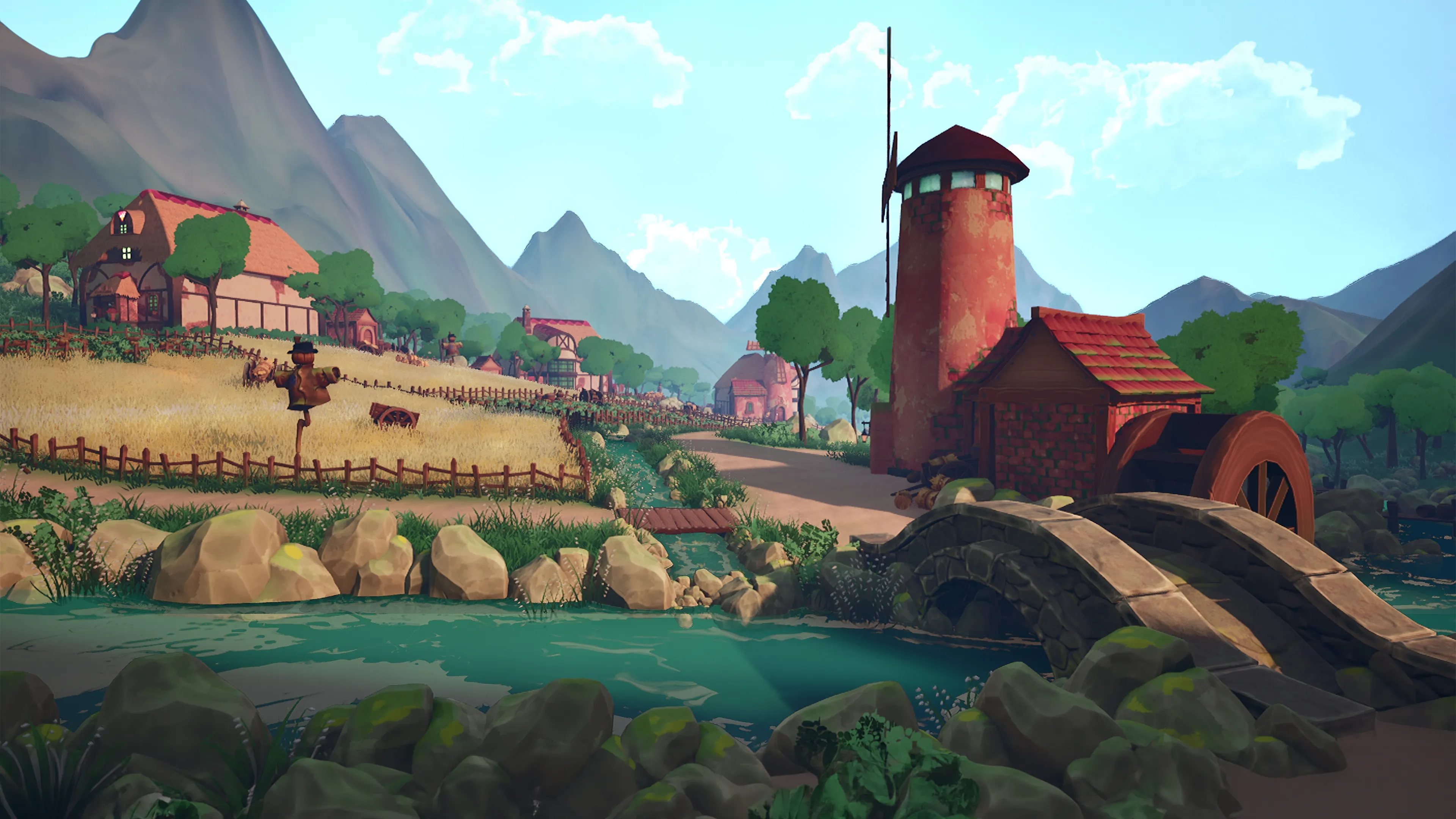 Stylized Windmill Valley, image 7