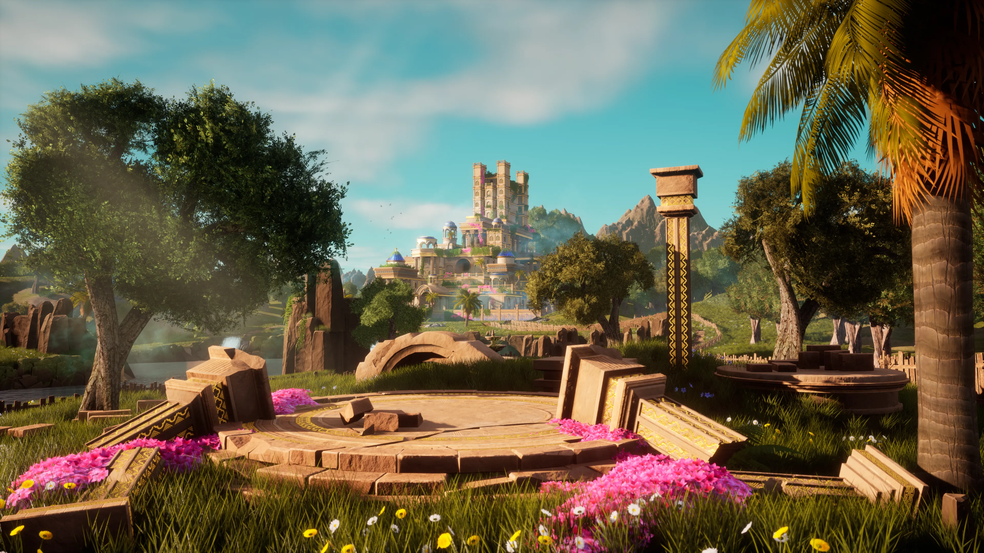 Stylized Paradise Gardens, image 6