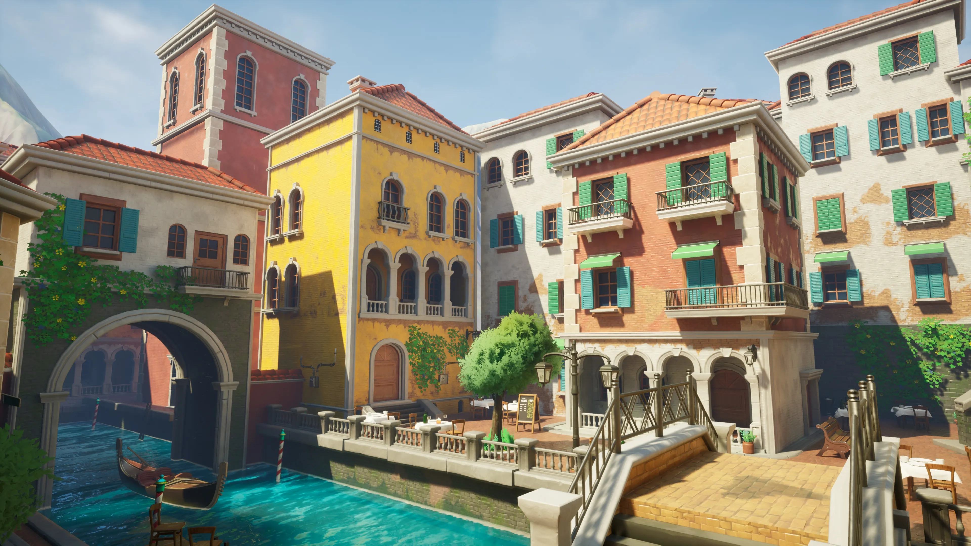 Stylized Italian Town, image 10