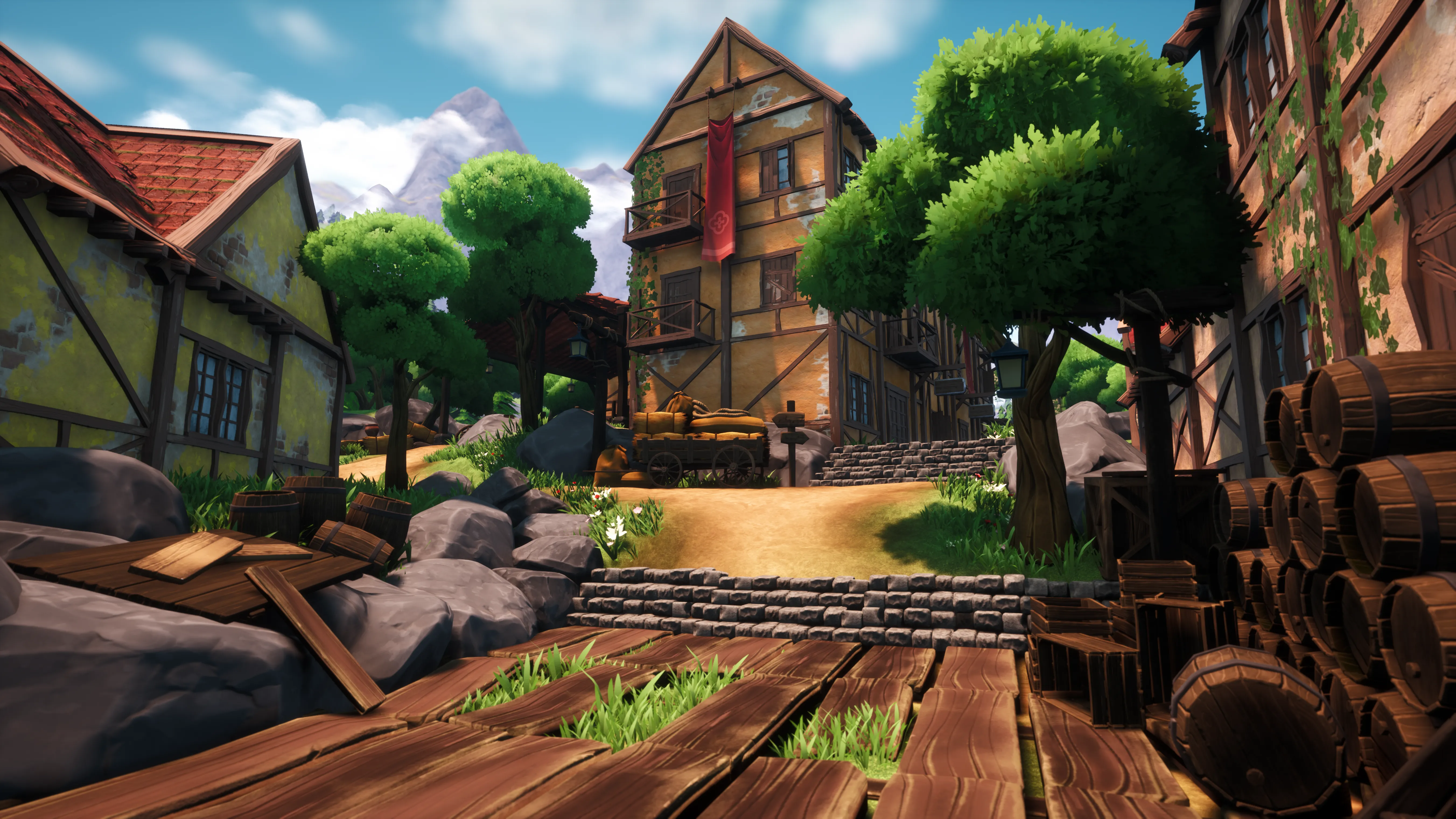 Stylized Village, image 17
