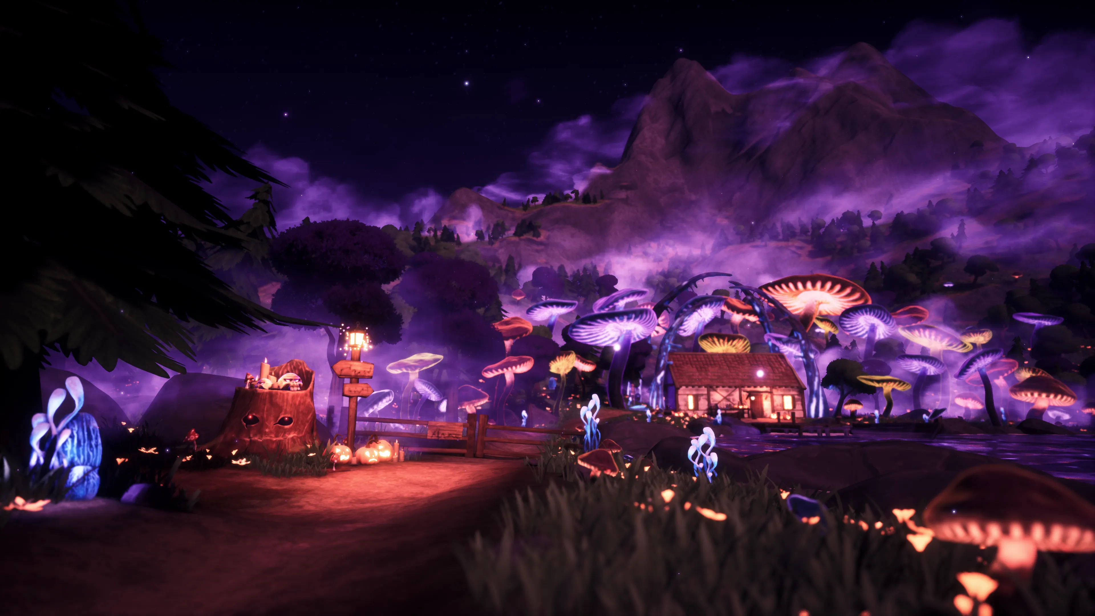 Stylized Halloween Village, image 12