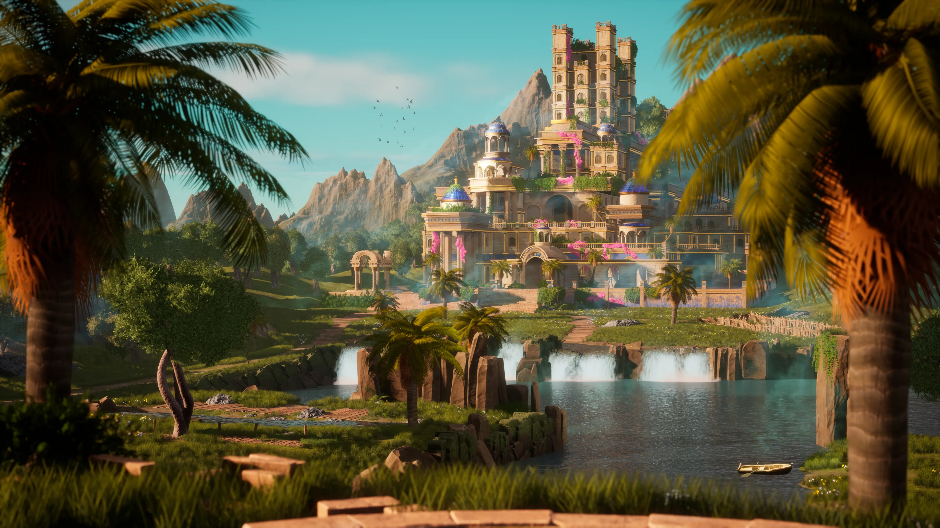 Stylized Paradise Gardens, image 3