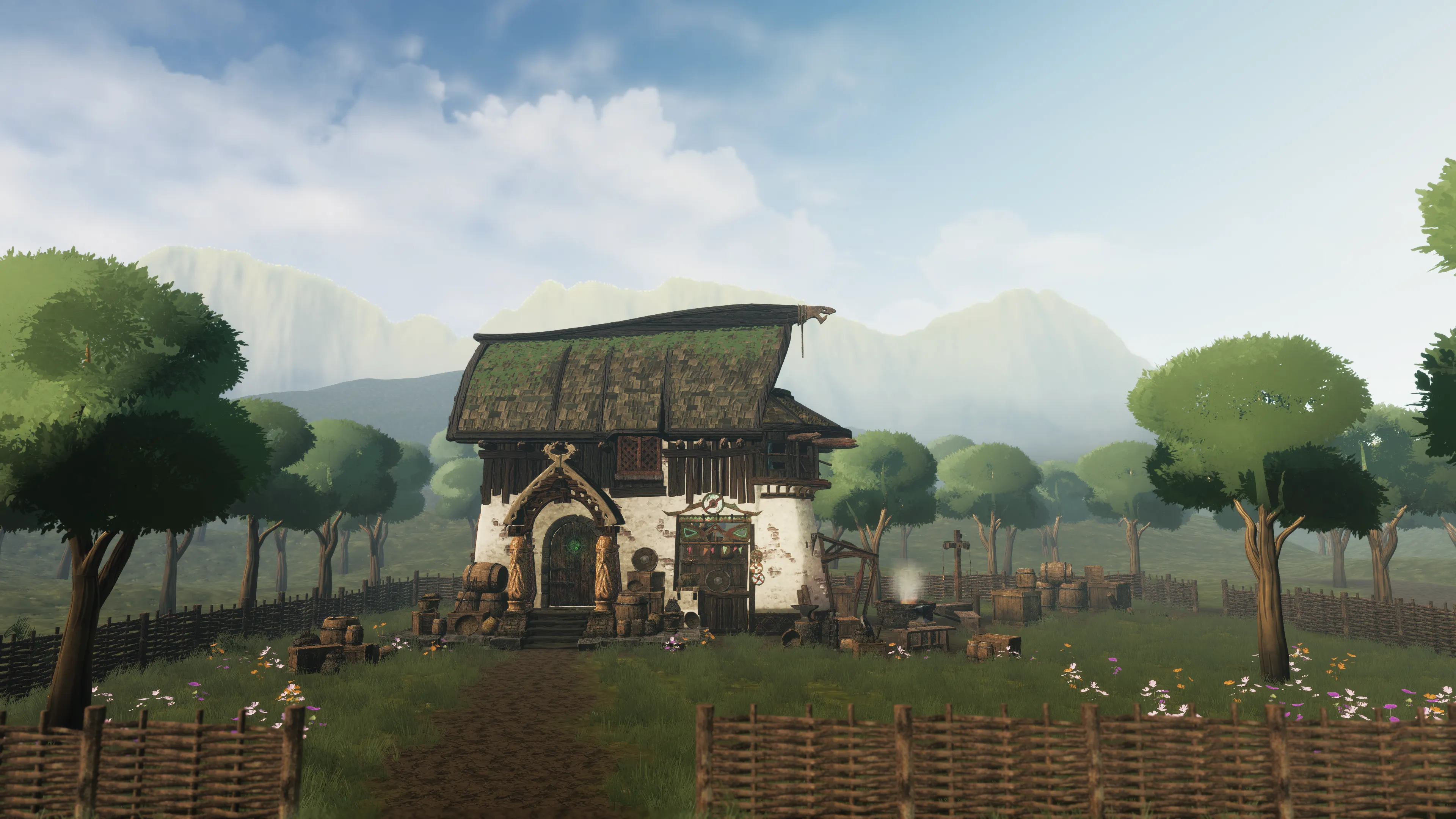 Stylized Viking Hut, image 29