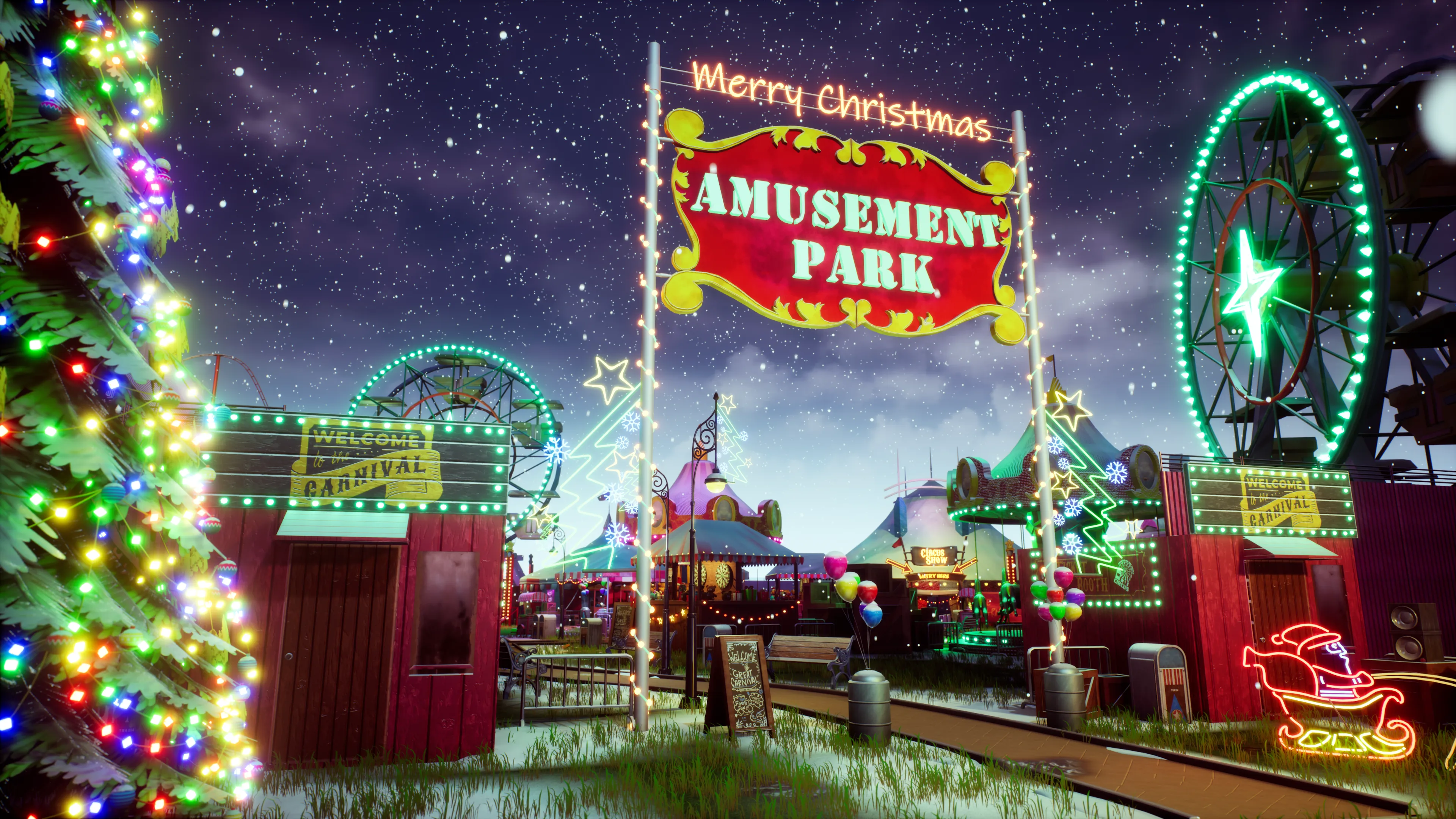 Stylized Christmas Amusement, image 11