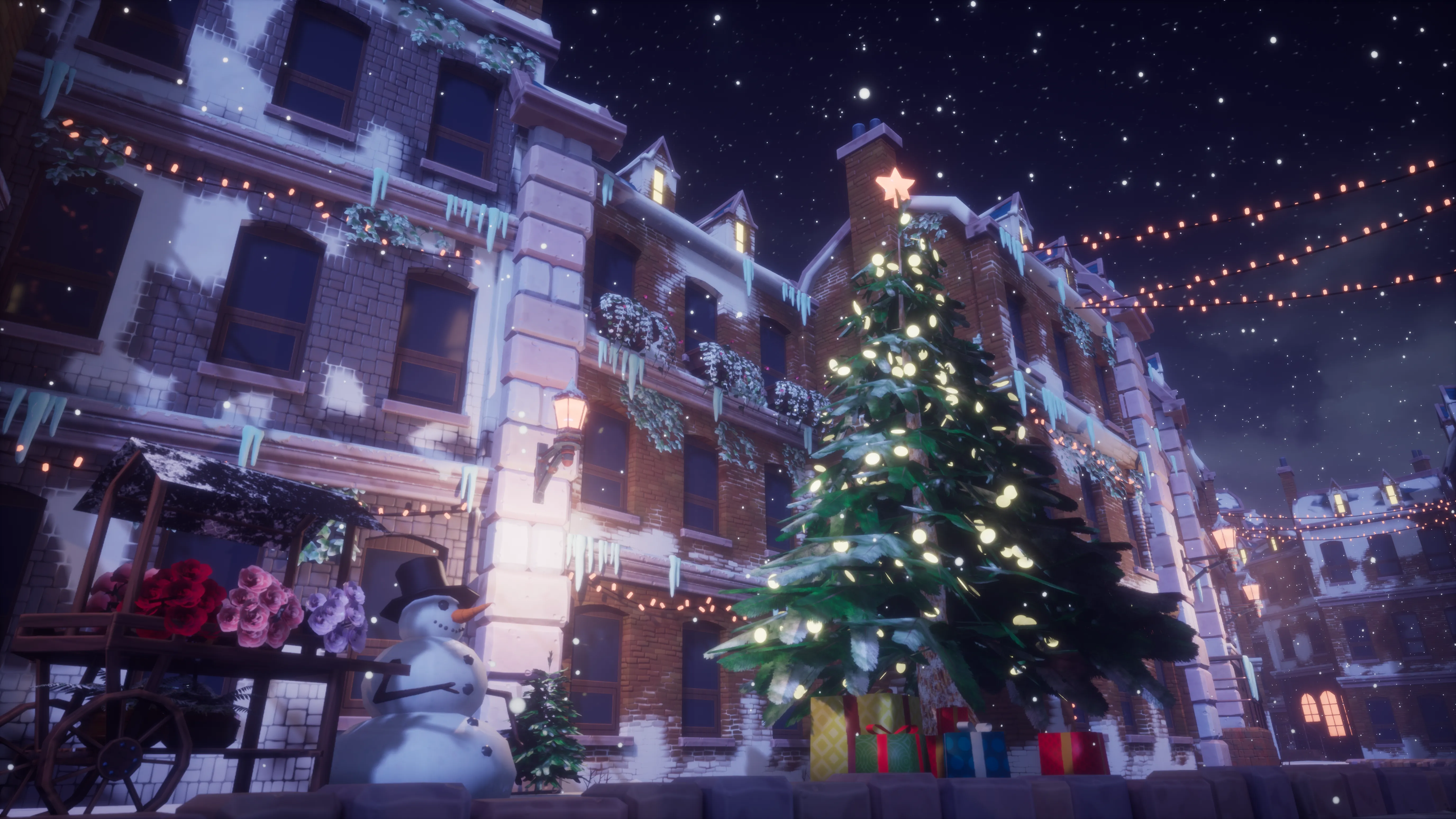Stylized Christmas Town, image 6