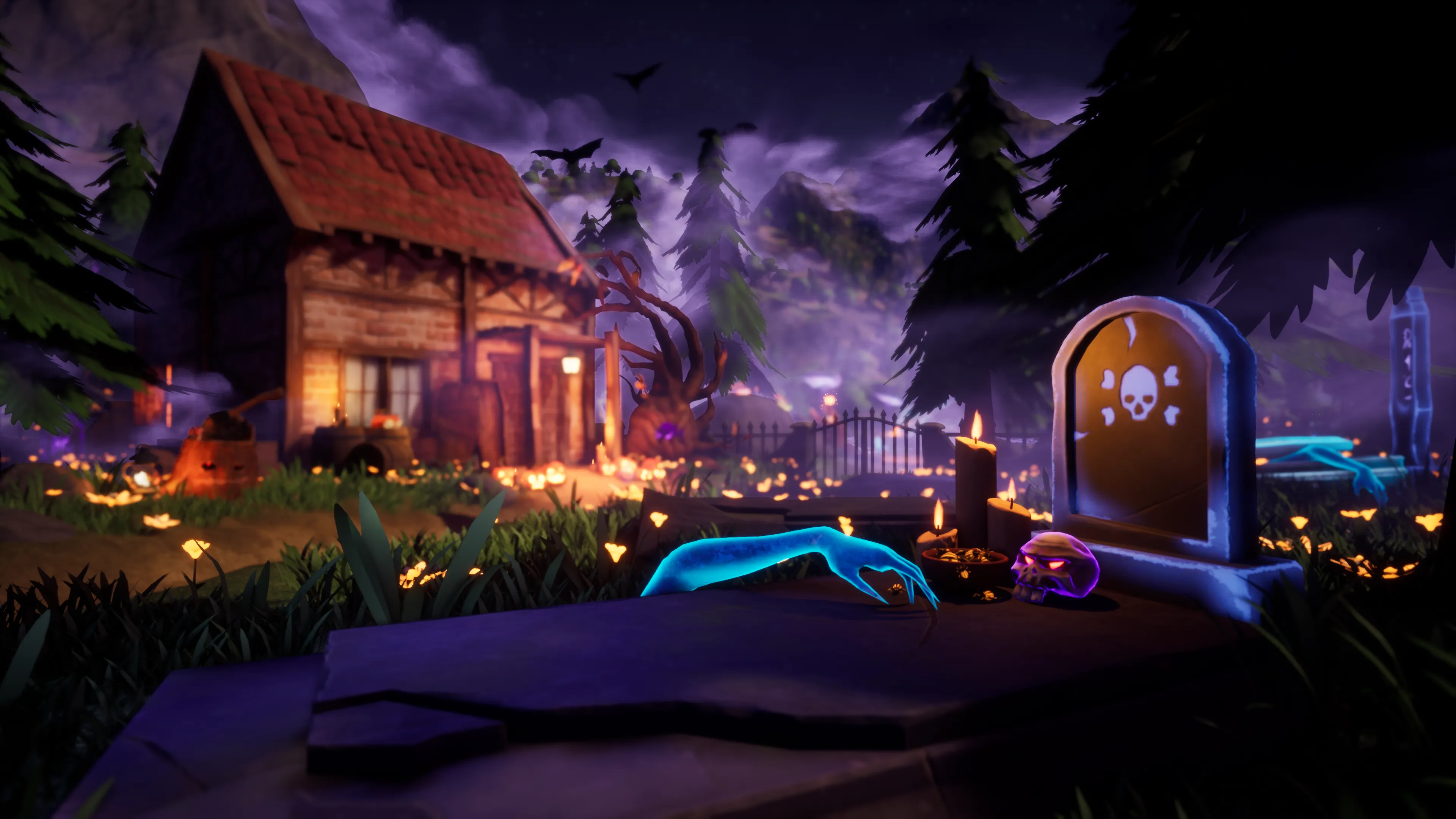 Stylized Halloween Village, image 14