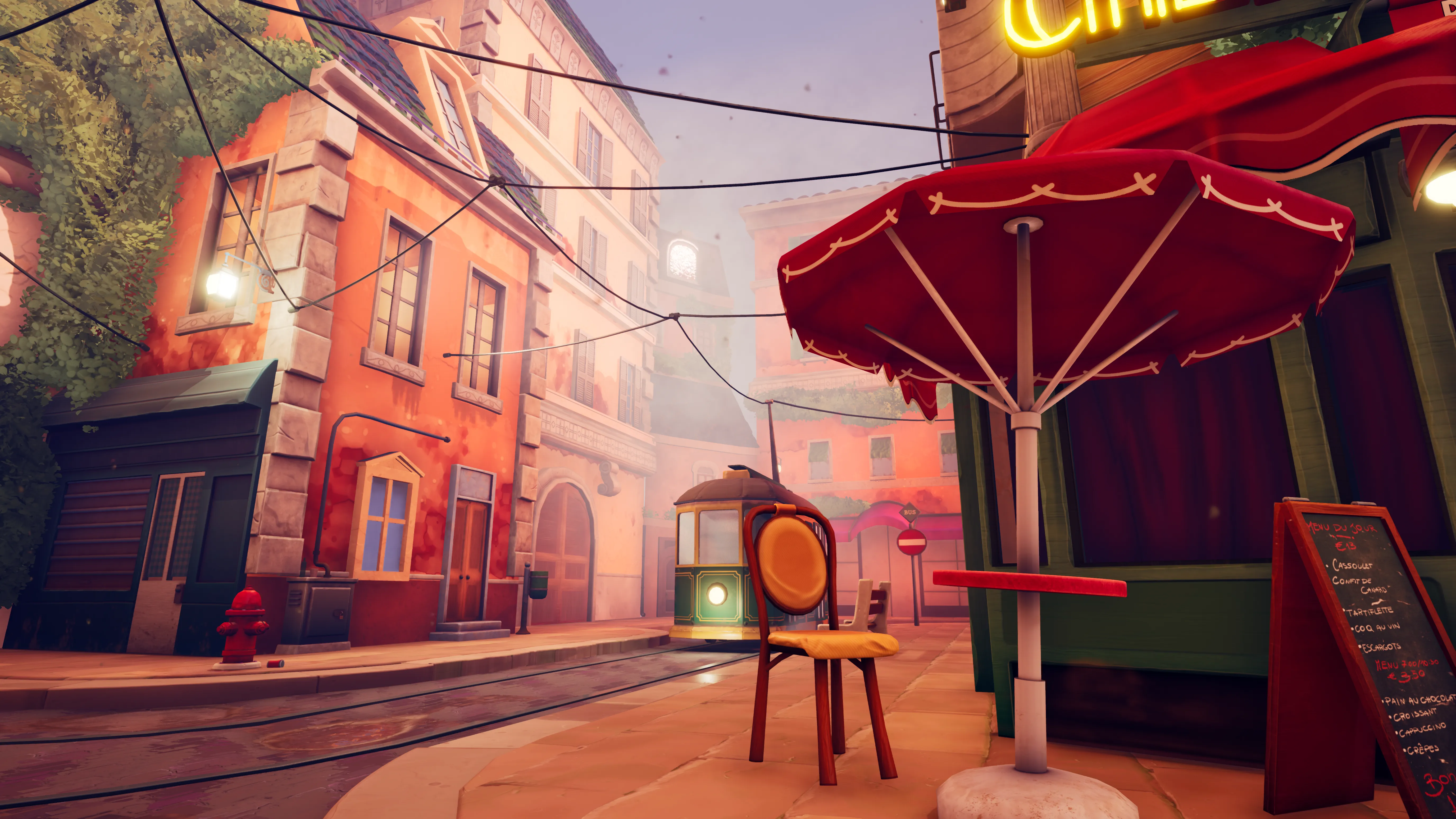 Stylized Paris Street, image 7