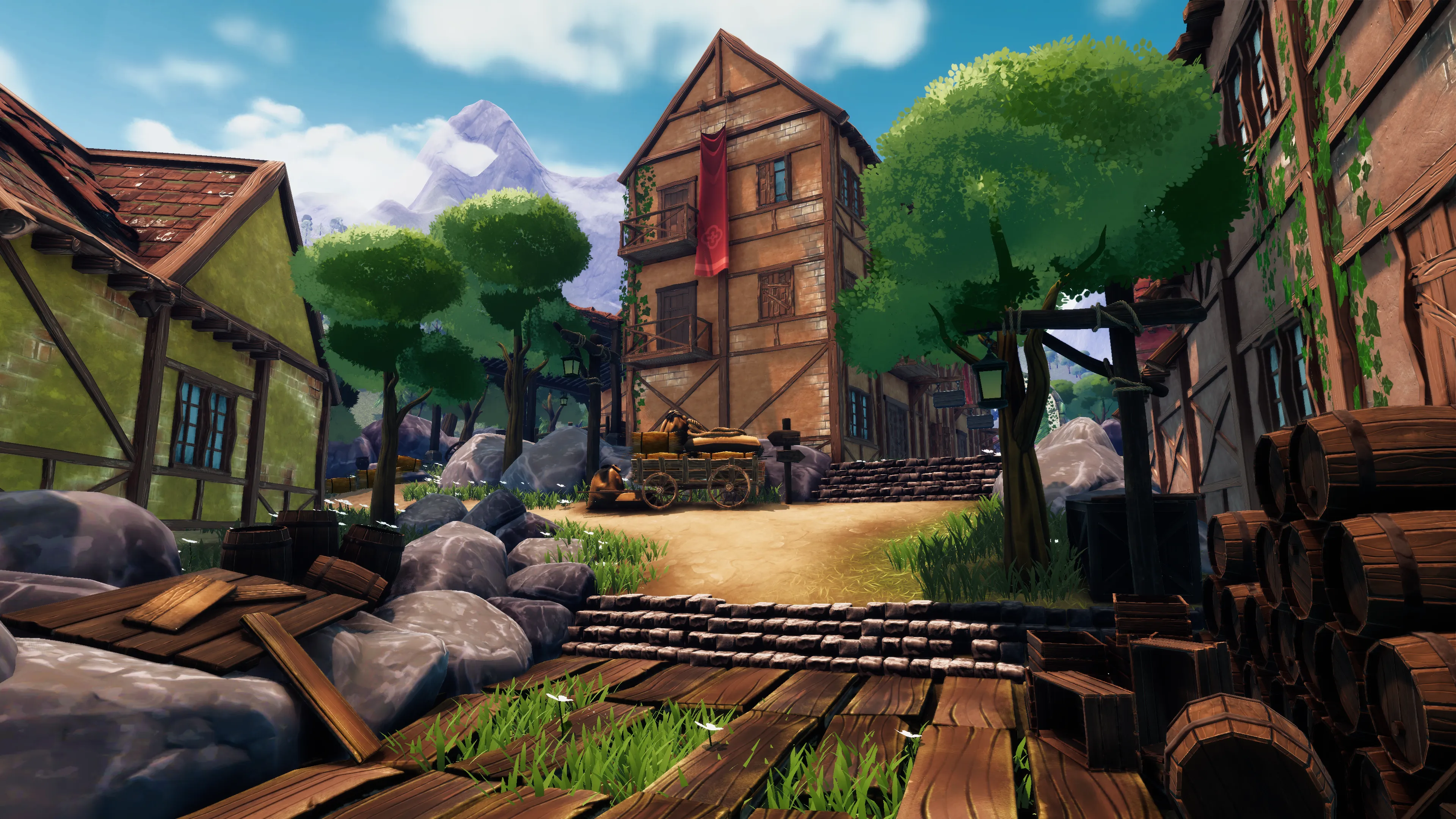 Stylized Village, image 60